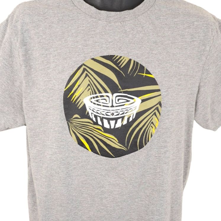 Vintage Tanoa Polynesian T Shirt Mens Large Gray Tribal Tropical Tiki Hawaiian Surf Ocean Theme Crew Neck Short Sleeve Cotton Blend Shirt Size US L / EU 52-54 / 3 - 2 Thumbnail