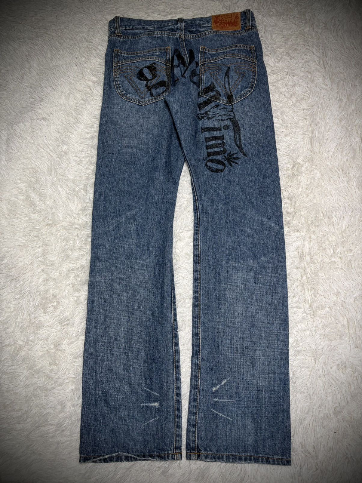 Japanese Brand Geronimo patches denim Size US 32 / EU 48 - 6 Thumbnail