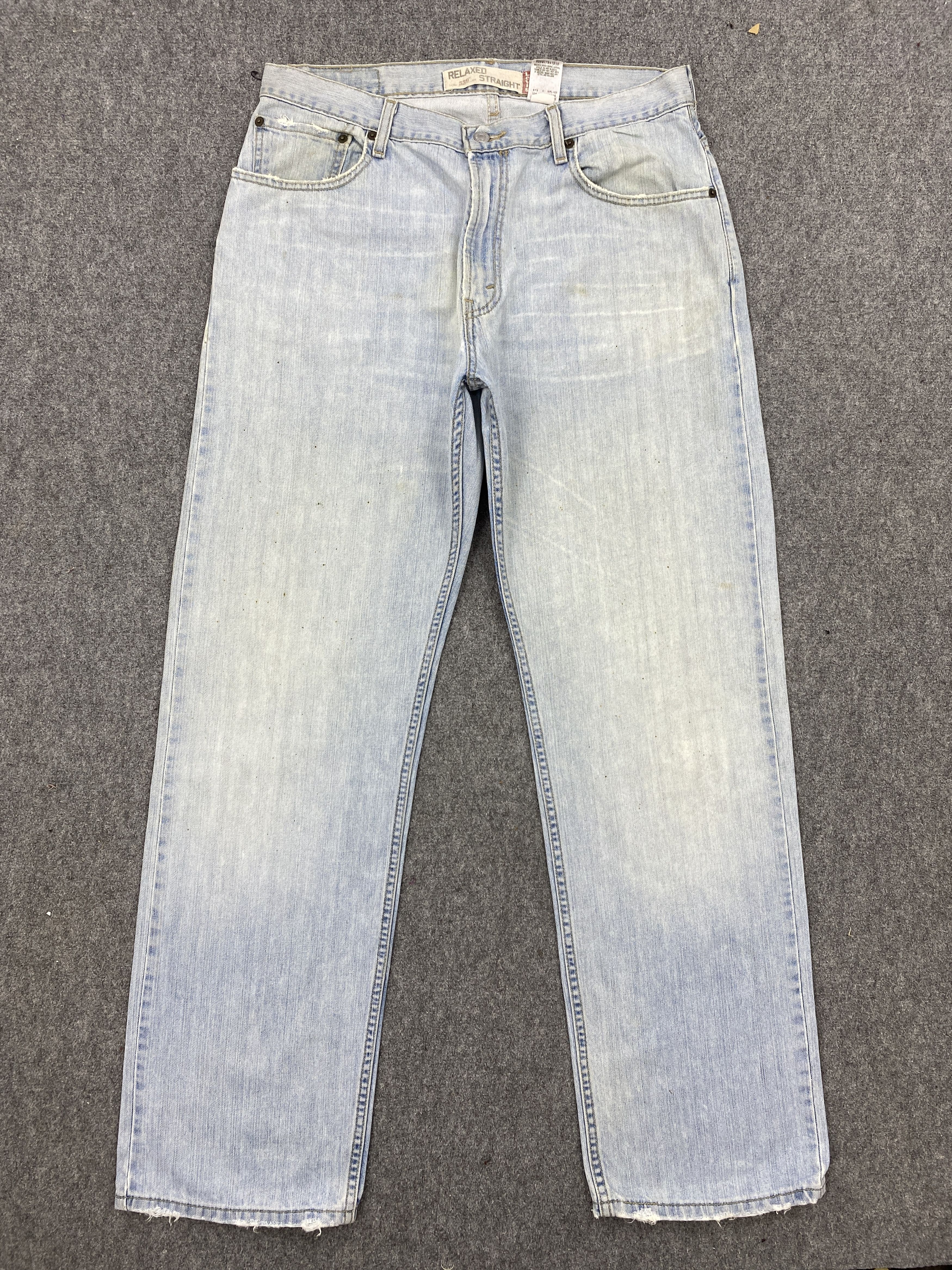 Levi's × Vintage Vintage Levis 559 Light Washed Jeans DP2337 Size US 33 - 1 Thumbnail