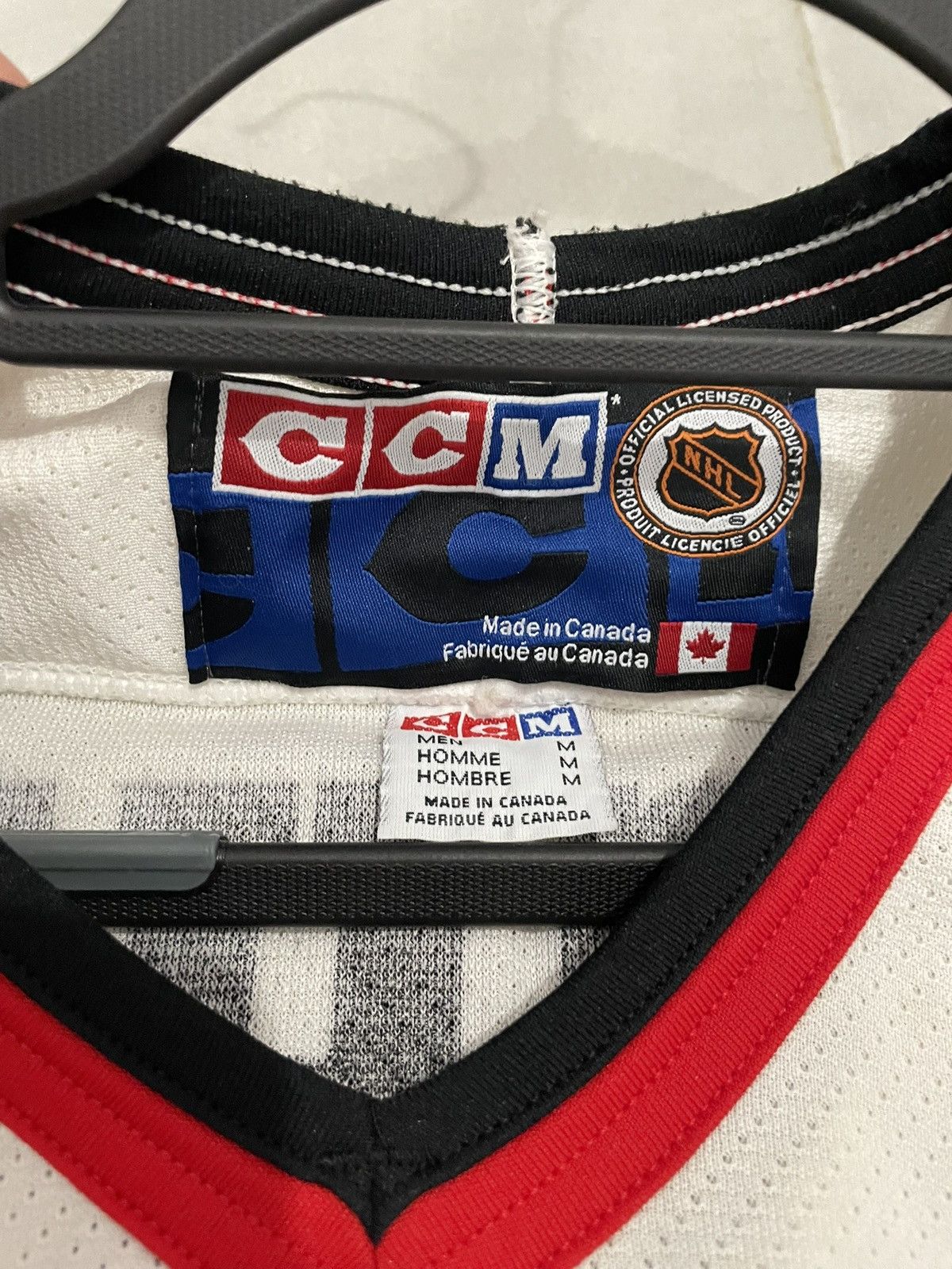 Ccm CCM retro jersey Ottawa Senators nhl Yashin Size US M / EU 48-50 / 2 - 4 Thumbnail