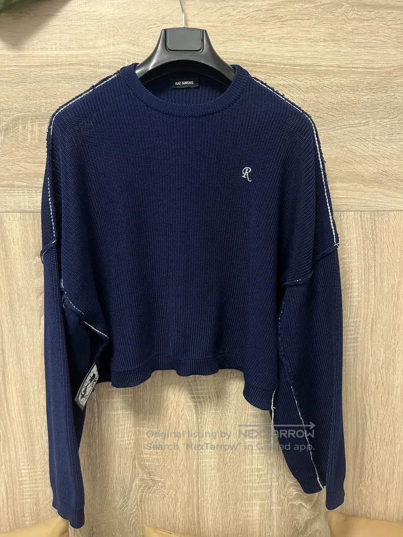 Raf Simons Raf Simons Silhouette knitted short sweater Size US XS / EU 42 / 0 - 1 Thumbnail
