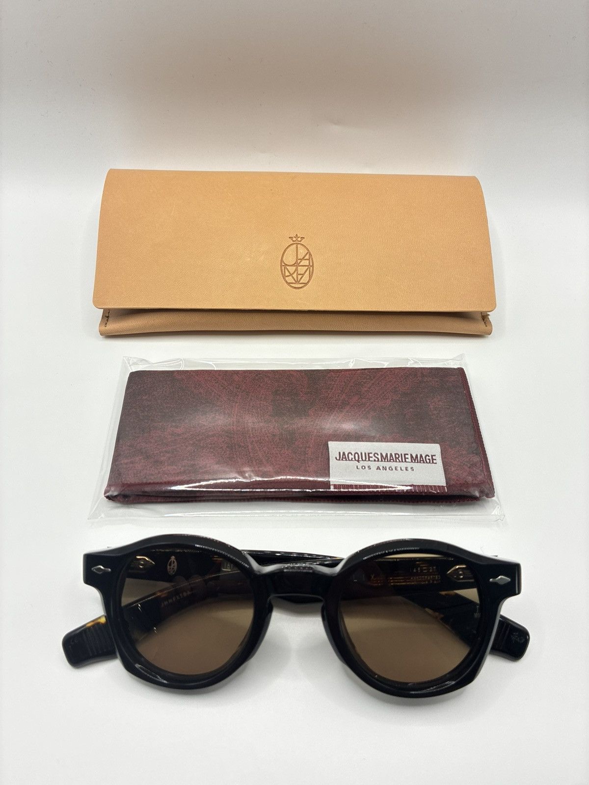 Jacques Marie Mage JMM Felix Noir 9 Sunglasses Size ONE SIZE - 10 Thumbnail