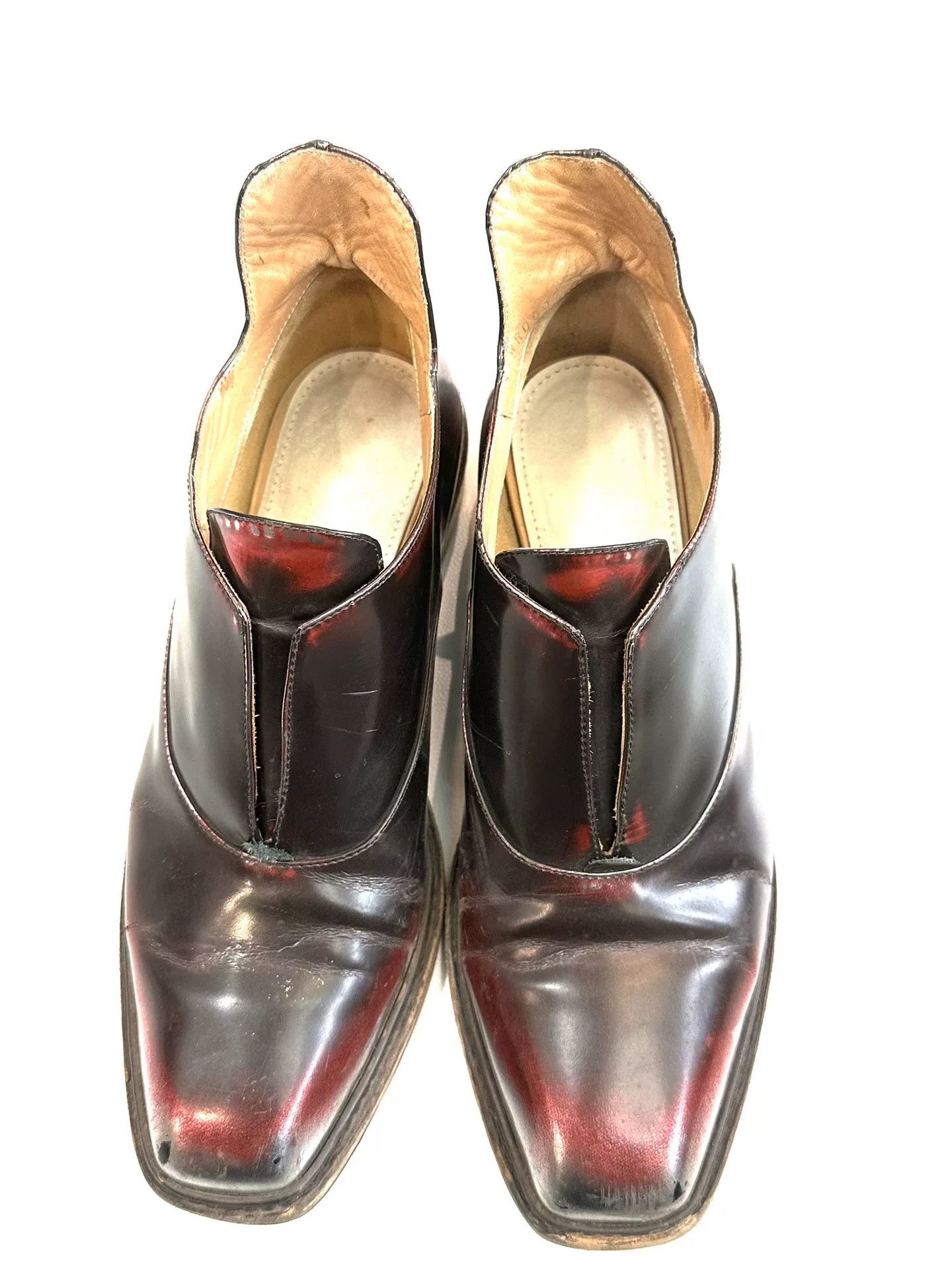 Maison Margiela Maison Margiela Runway Low-Top Leather Shoes Size US 5 / IT 35 - 1 Thumbnail