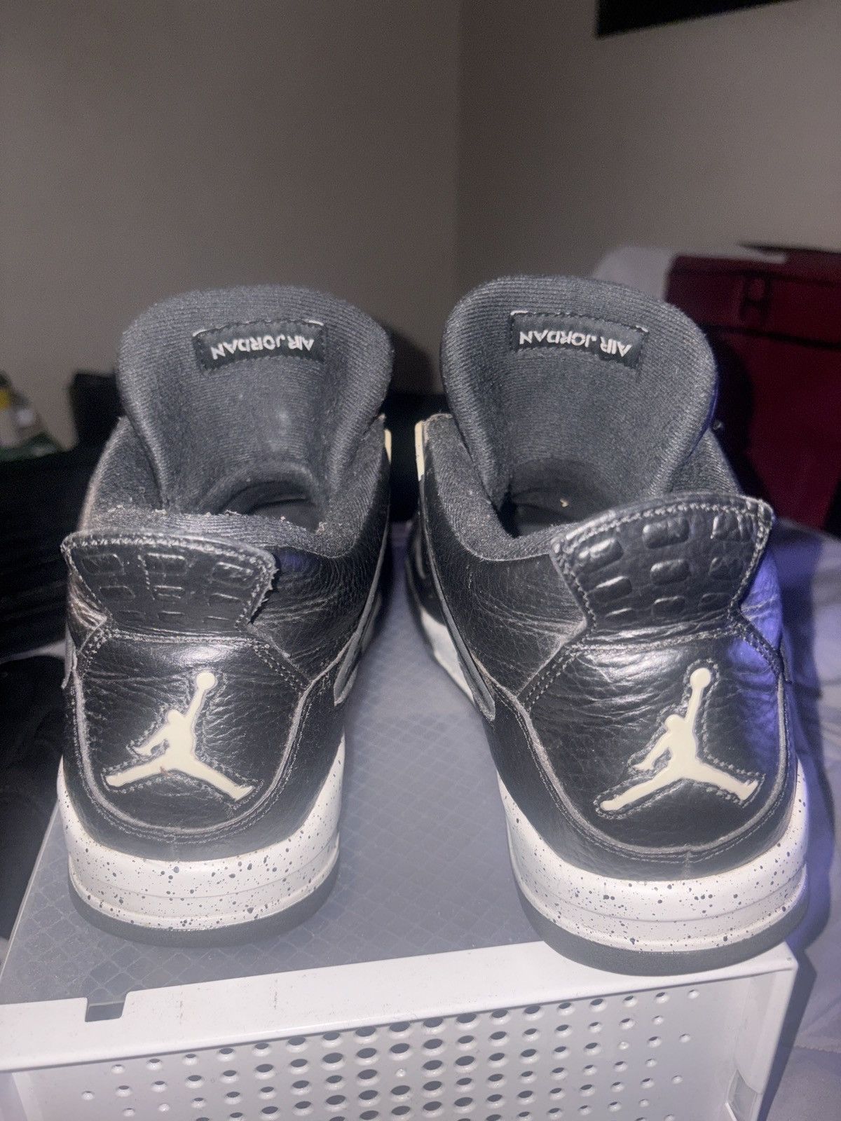 Jordan Brand Air Jordan 4 Retro Oreo (2015) Size US 12 / EU 45 - 4 Thumbnail