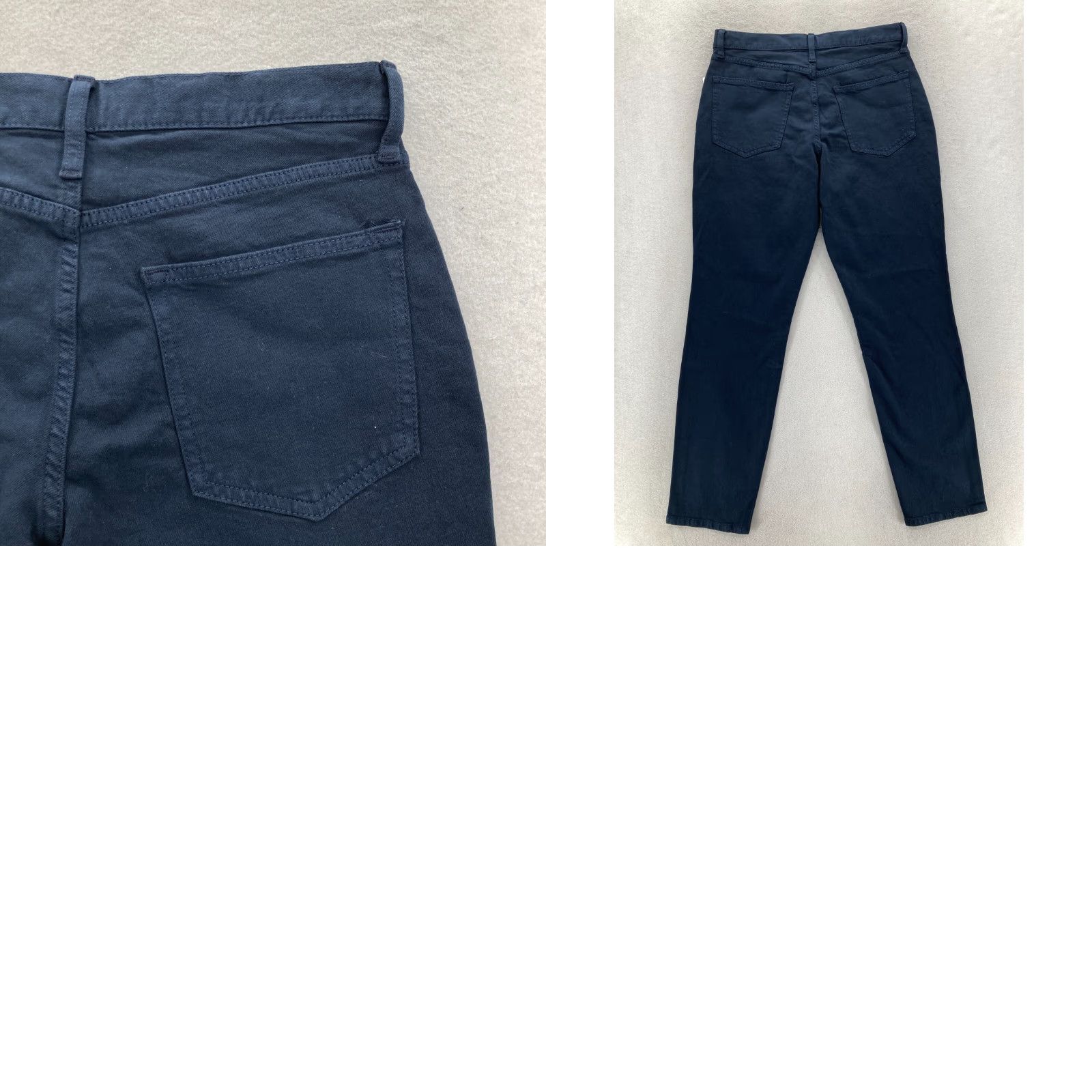 Old Navy Old Navy Athletic Taper 5-Pocket Twill Pants Mens 31x32 Dark Blue Stretch Casual Size US 31 - 9 Thumbnail
