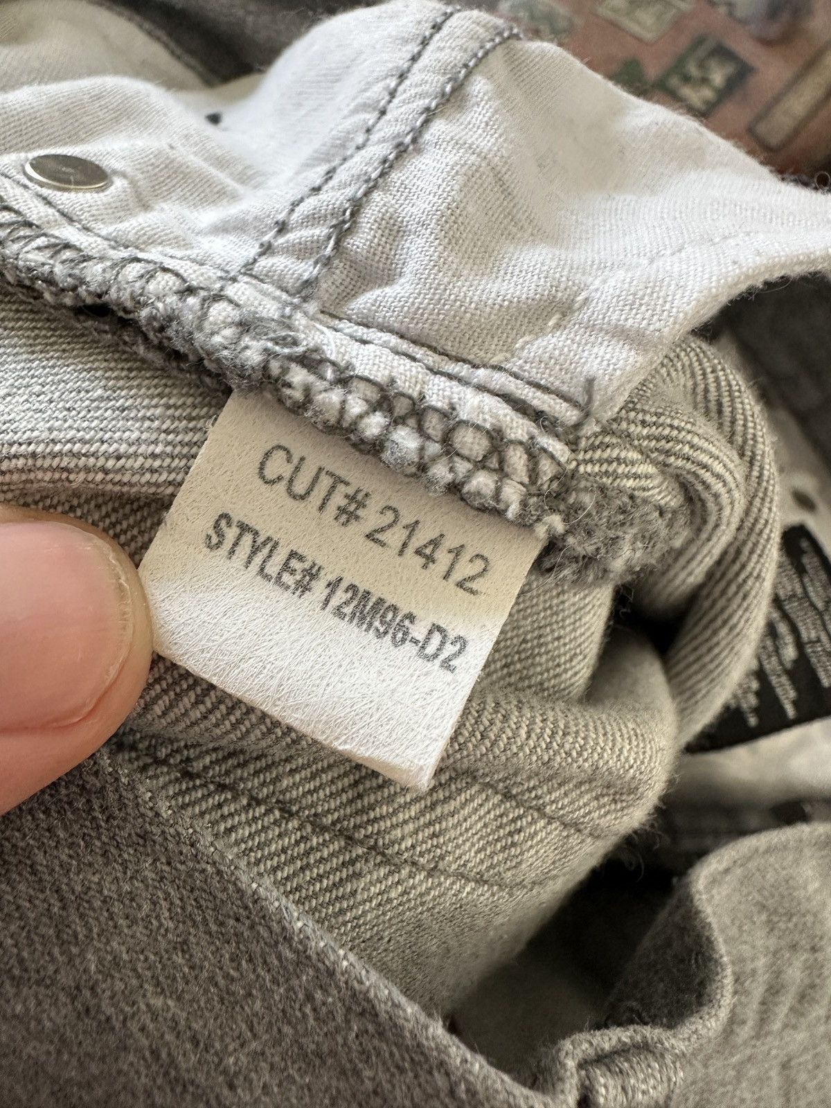 Ralph Lauren Ralph Lauren 888 Gray Denim Jeans Size 29 Size 29" - 9 Thumbnail