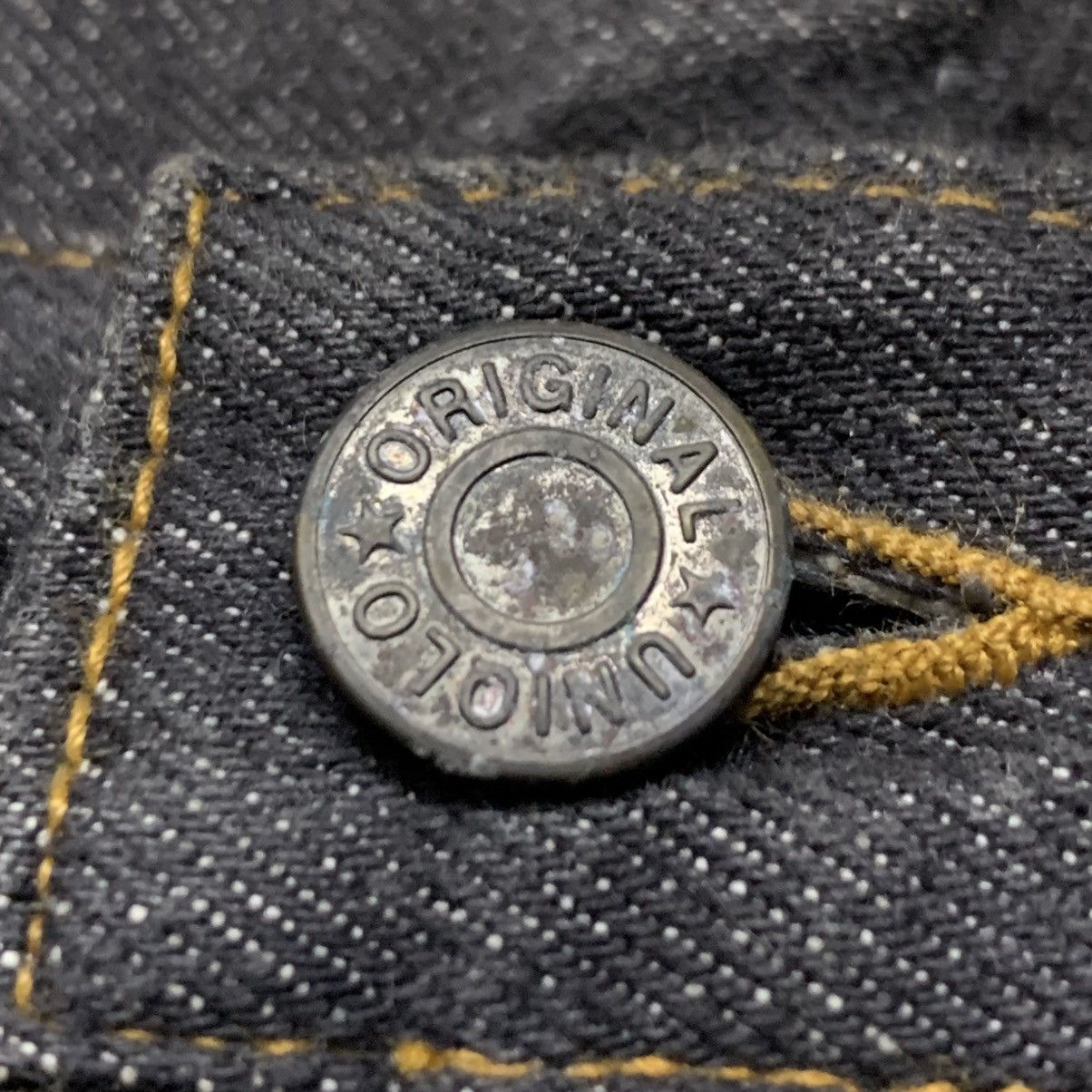 Japanese Brand × Uniqlo × Vintage Uniqlo Unique Clothing Warehouse dusty black Jean Size US 32 / EU 48 - 6 Thumbnail