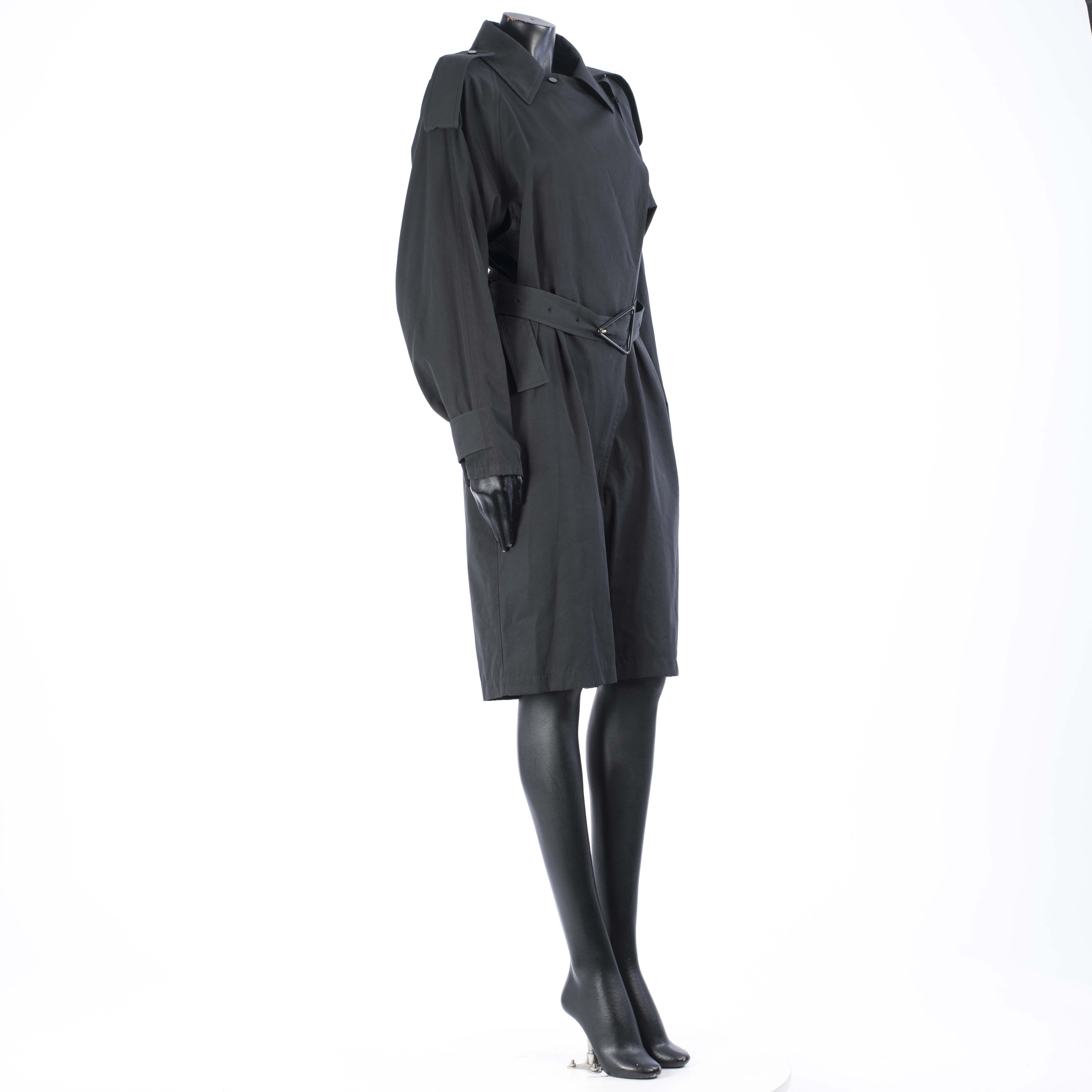 Bottega Veneta Jumpsuit With Asymmetrical Fastening In Black Cotton Blend Size 27" / US 4 / IT 40 - 5 Thumbnail