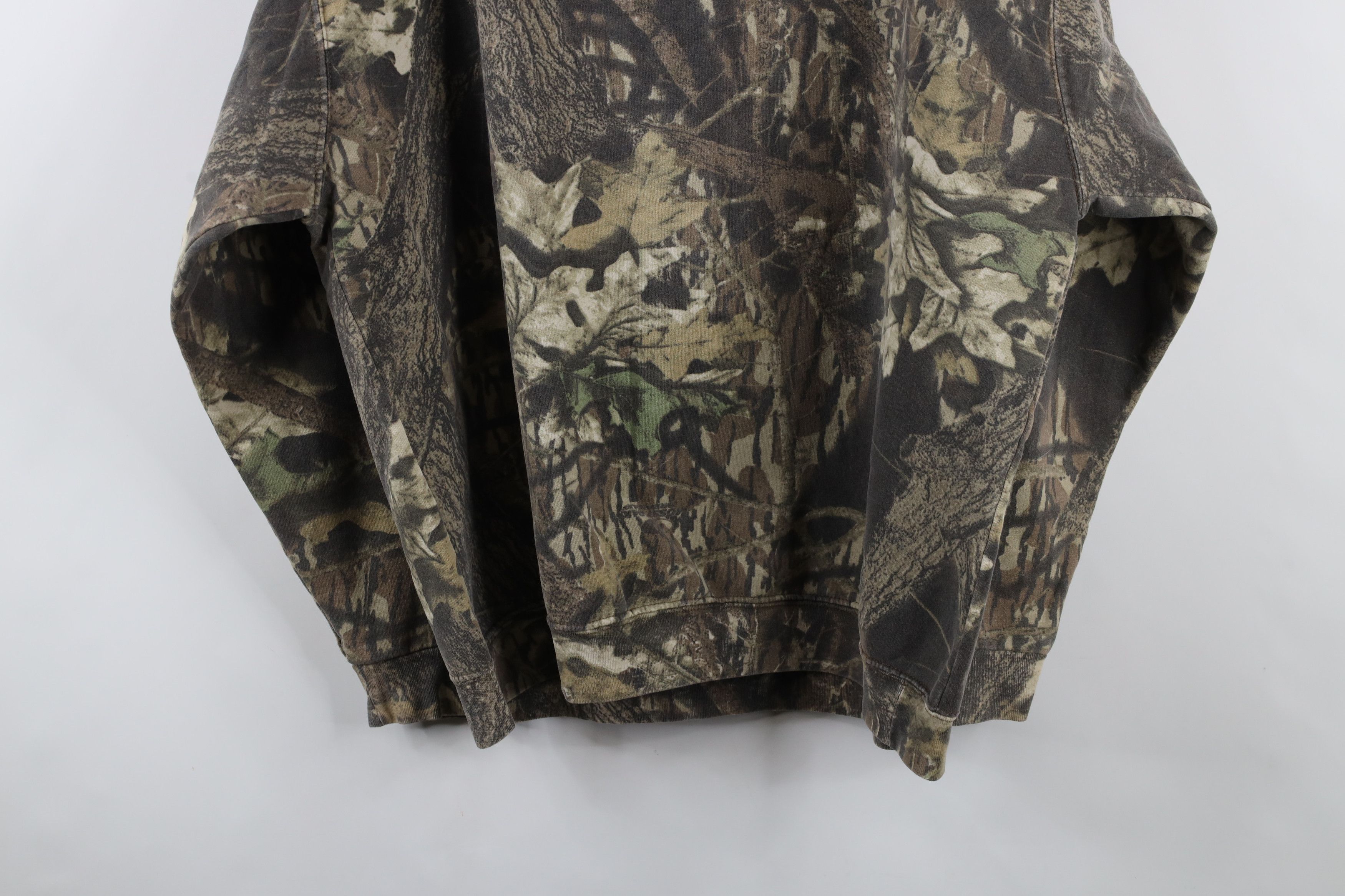 Mossy Oaks × Vintage Vintage 90s Mossy Oak Camouflage Crewneck Sweatshirt Size US XL / EU 56 / 4 - 10 Thumbnail
