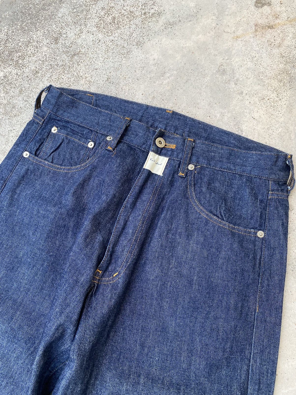 Karl Helmut 2000s Archive Karl Helmut Embroidered Dogs y2k Denim Size US 34 / EU 50 - 2 Thumbnail