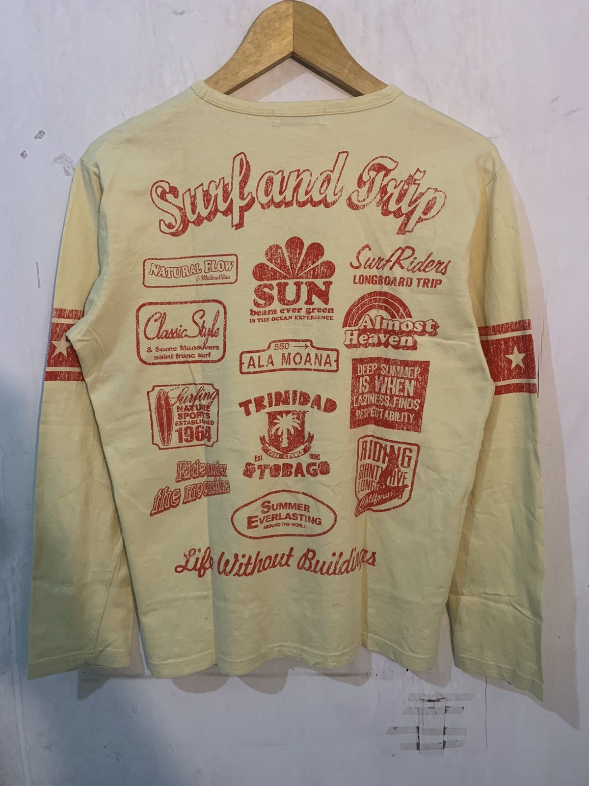 Hysteric Glamour × If Six Was Nine × Japanese Brand Japanese surf poem Long Sleeve 70s styel Size US L / EU 52-54 / 3 - 3 Thumbnail