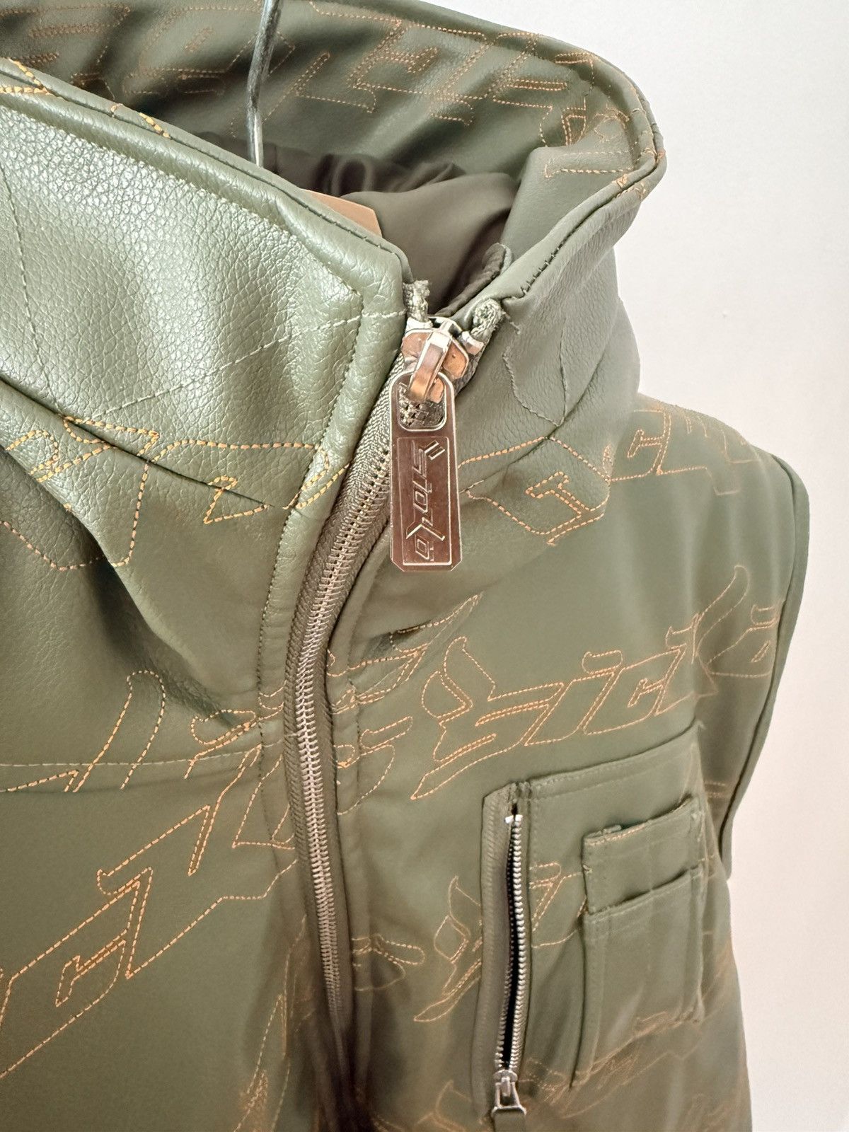 Sicko Sold Out Sicko Leather Vest Size US XXL / EU 58 / 5 - 2 Thumbnail