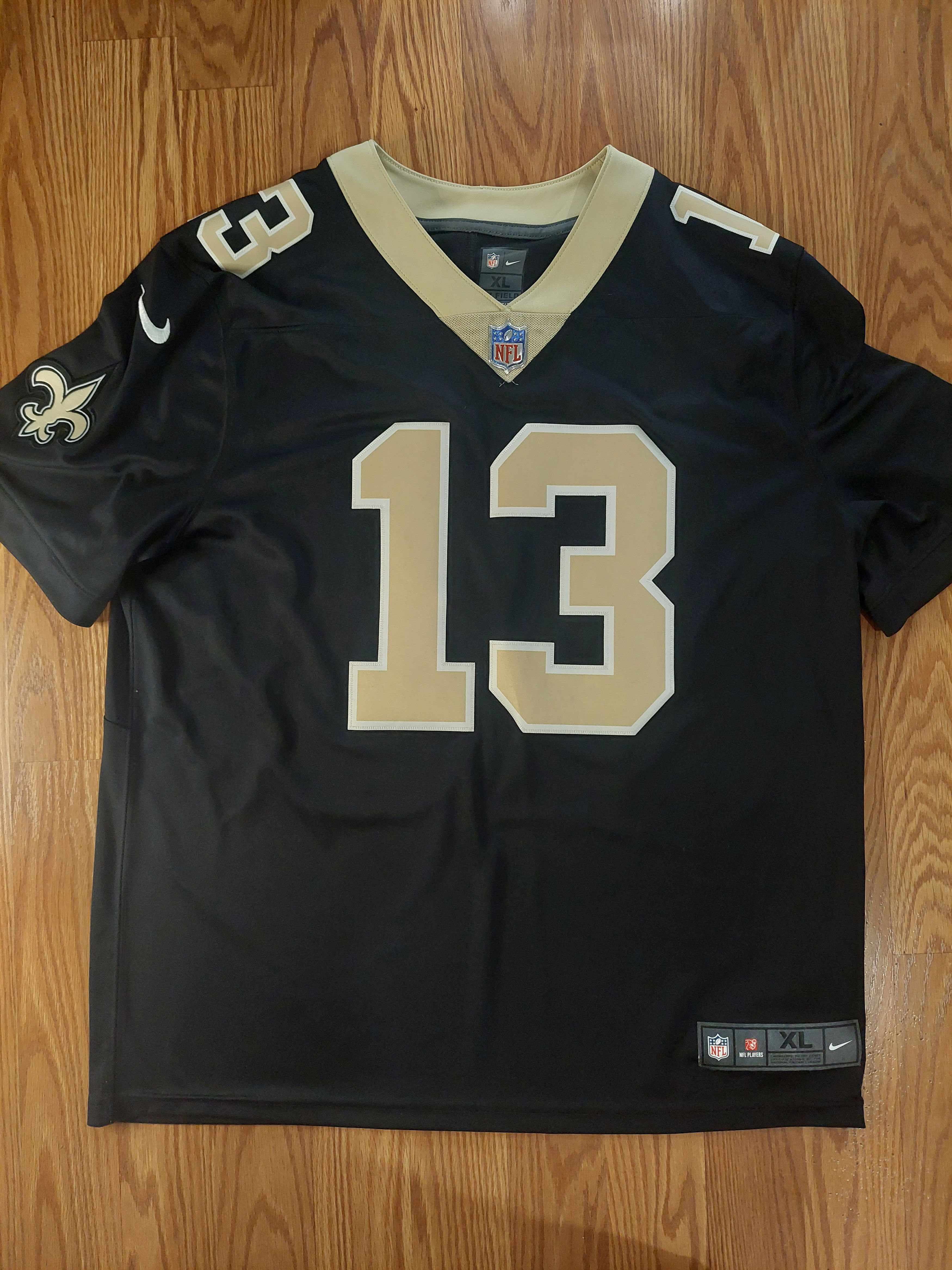 NFL × Nike Authentic New Orleans Saints Michael Thomas Nike NFL Jersey Size US XL / EU 56 / 4 - 2 Thumbnail