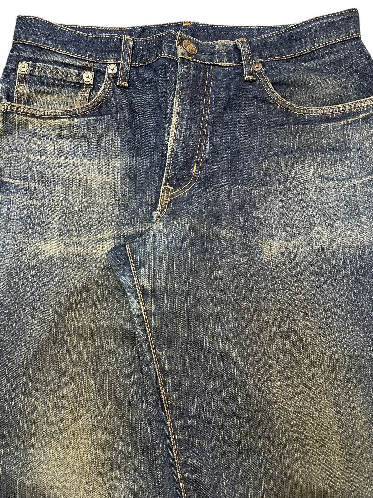 Edwin Vintage Edwin 504 Mud Wash Style Baggy Jeans Size US 32 / EU 48 - 4 Thumbnail