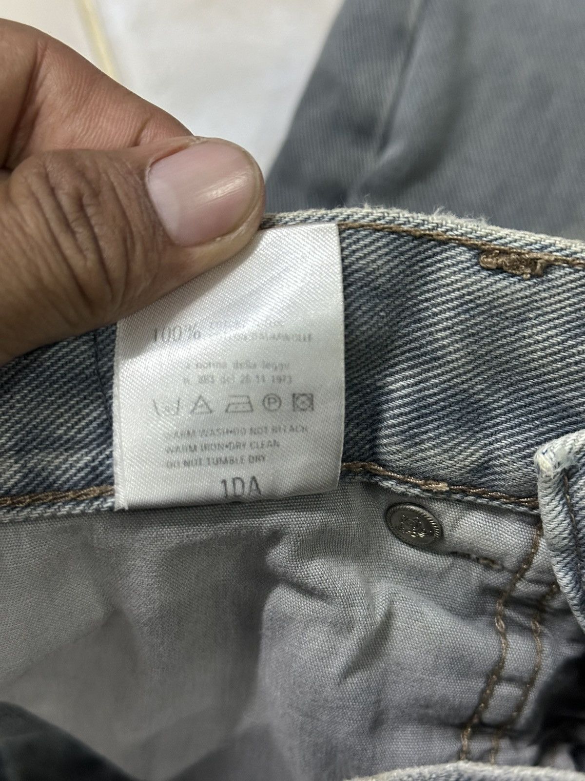 Versace Jeans Couture Versace Jeans Couture Silver Denim . Size US 28 / EU 44 - 12 Thumbnail