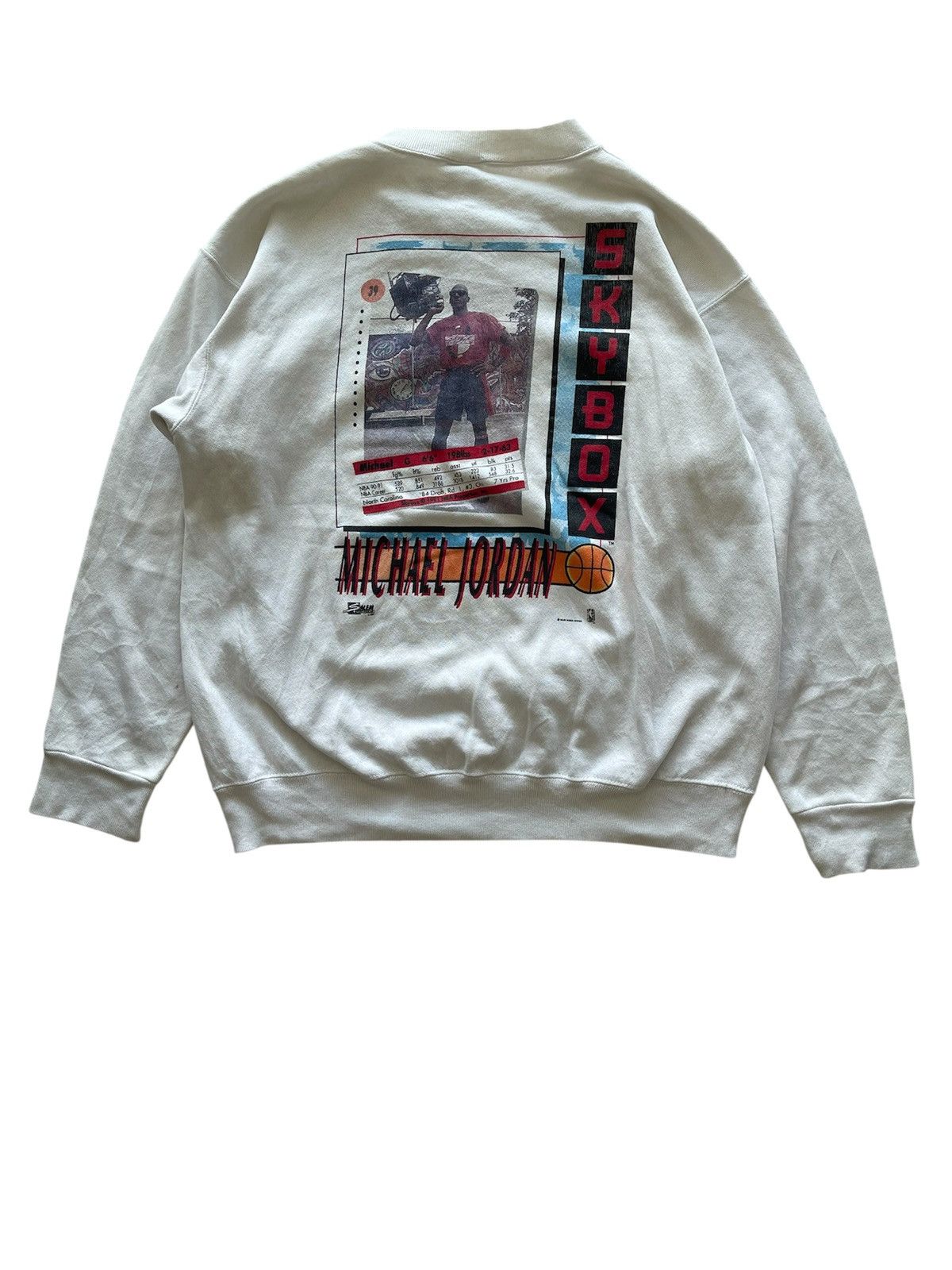 NBA Vintage 90s Salem Michael Jordan Sweatshirt Size US L / EU 52-54 / 3 - 2 Thumbnail