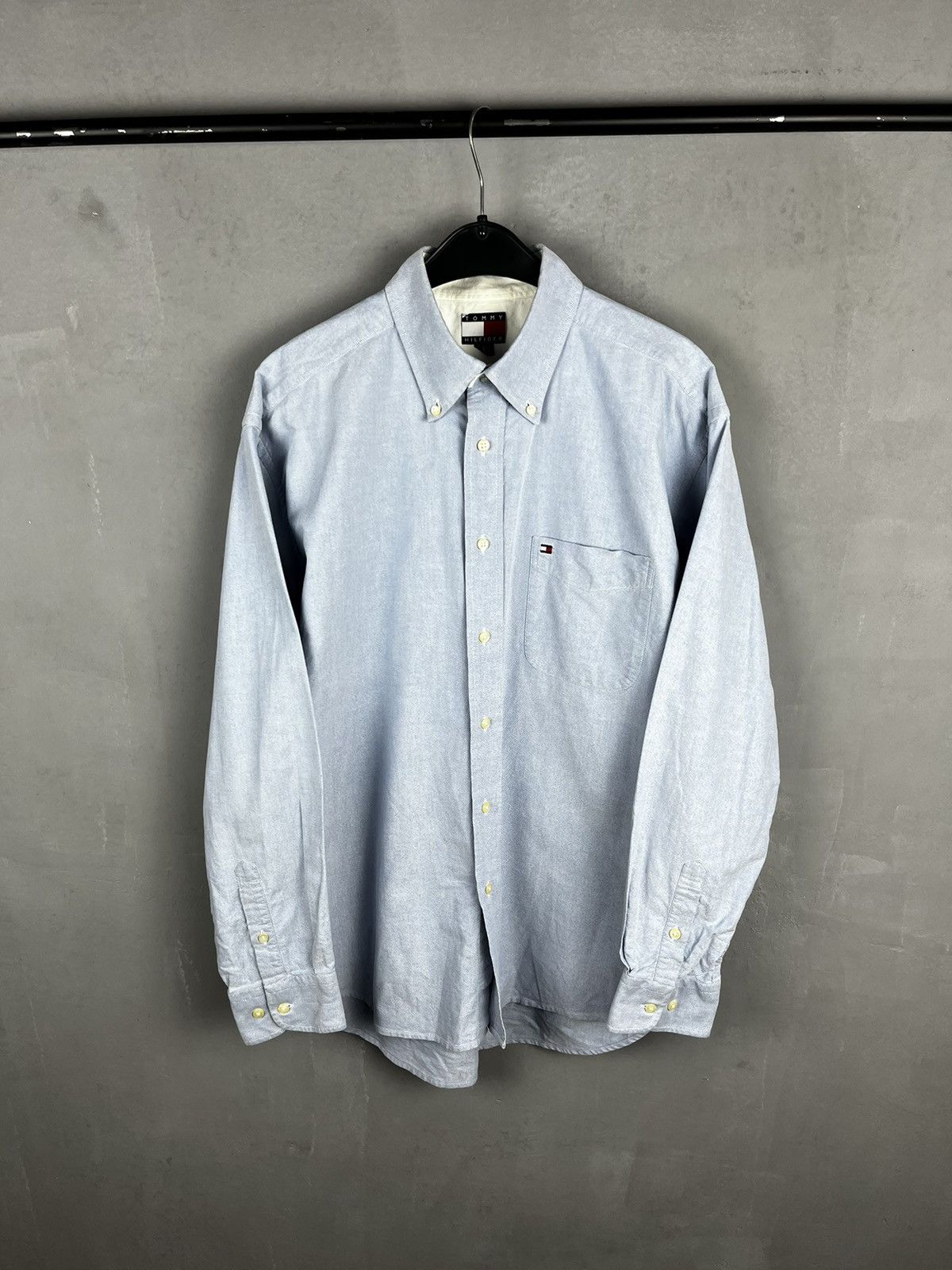 Tommy Hilfiger × Vintage Tommy Hilfiger vintage shirt Size US L / EU 52-54 / 3 - 7 Thumbnail