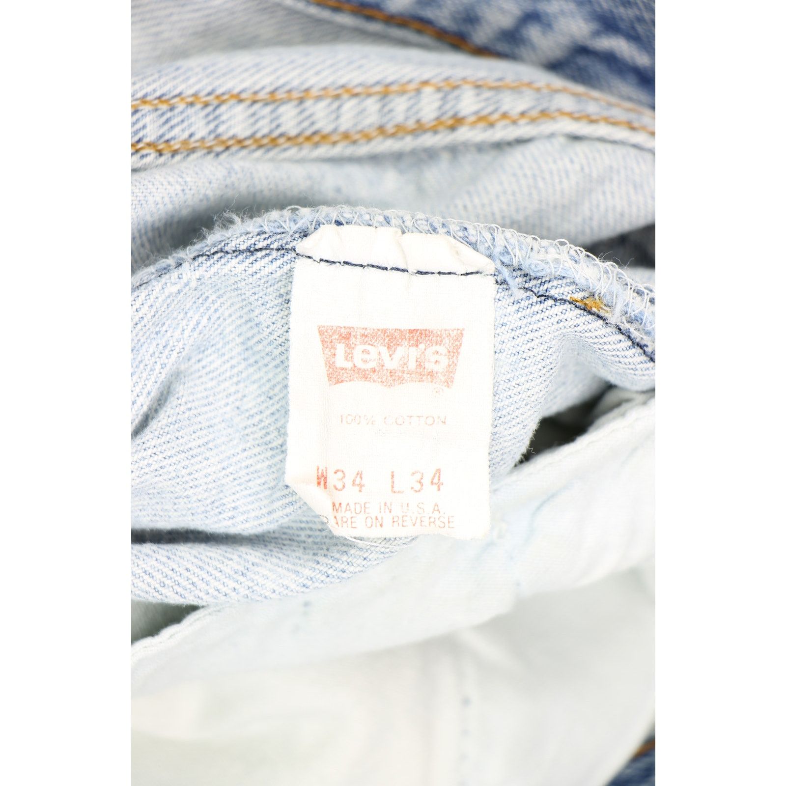 Levi's 80s Vintage Levi's 501 Distressed Light Wash Denim Jeans Size US 31 - 5 Thumbnail