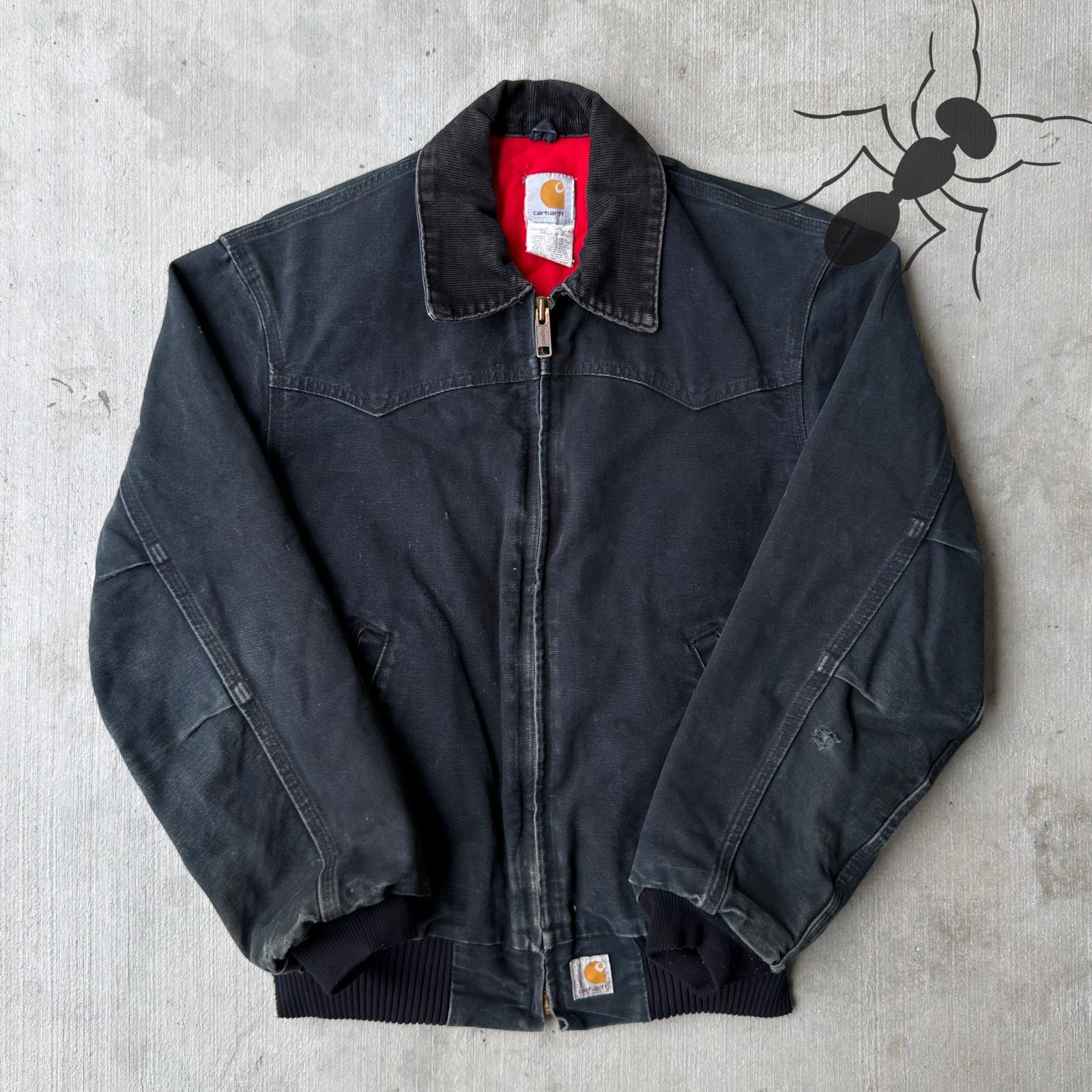 Carhartt J13 black Santa Fe work wear jacket