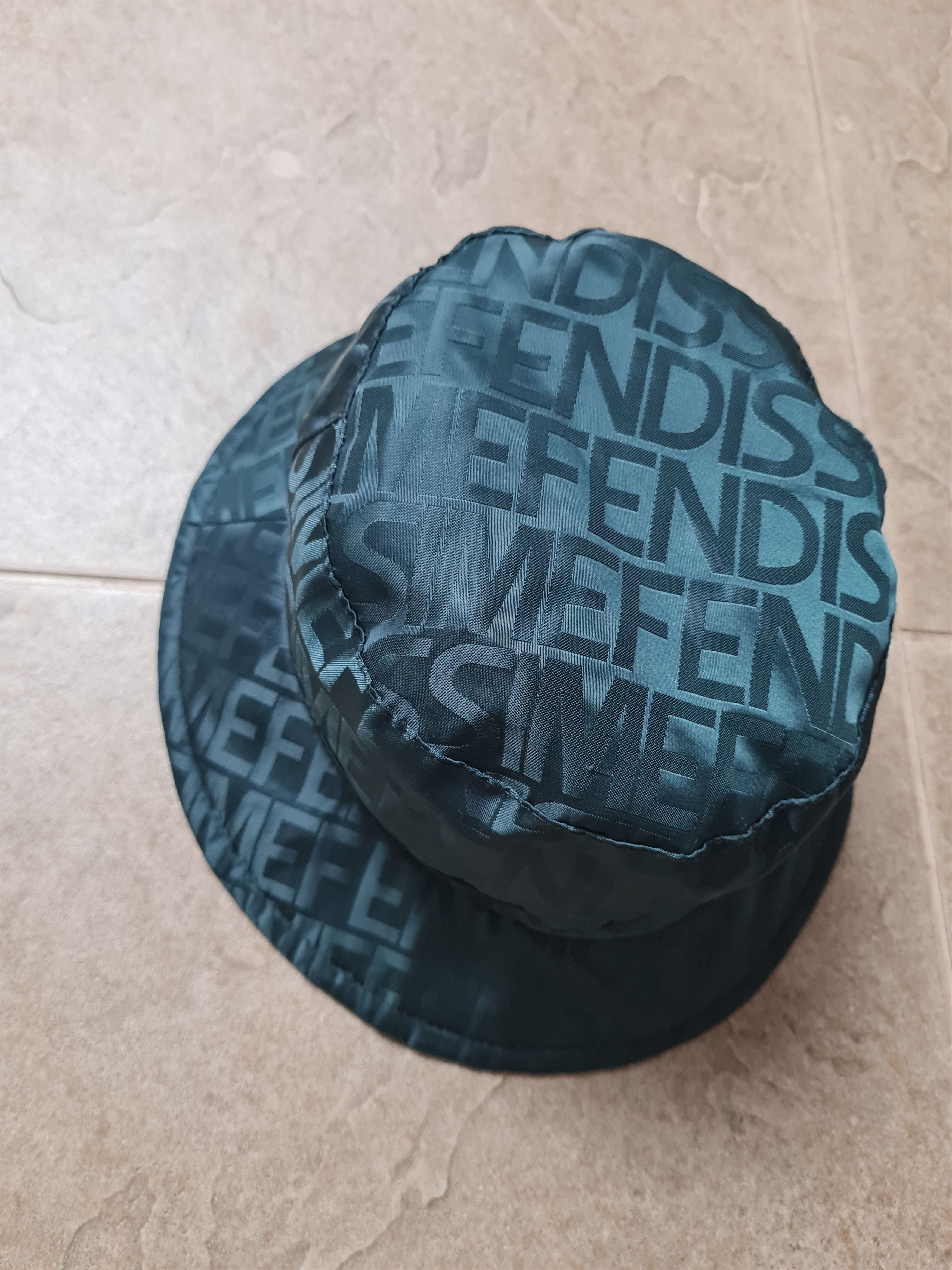 Fendi Fendissime bucket hat monogram by Fendi unisex Green Logo Size ONE SIZE - 2 Thumbnail