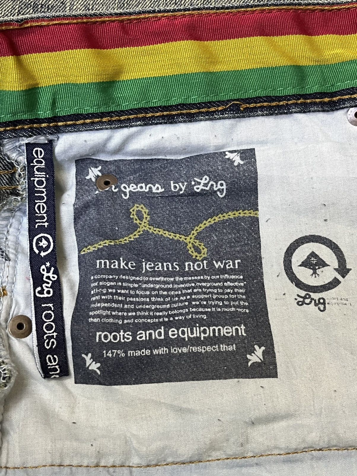 JNCO ING BABYLON LIFTED RESEARCH GROUP baggy jeans inspired JNCO Size US 38 / EU 54 - 20 Thumbnail
