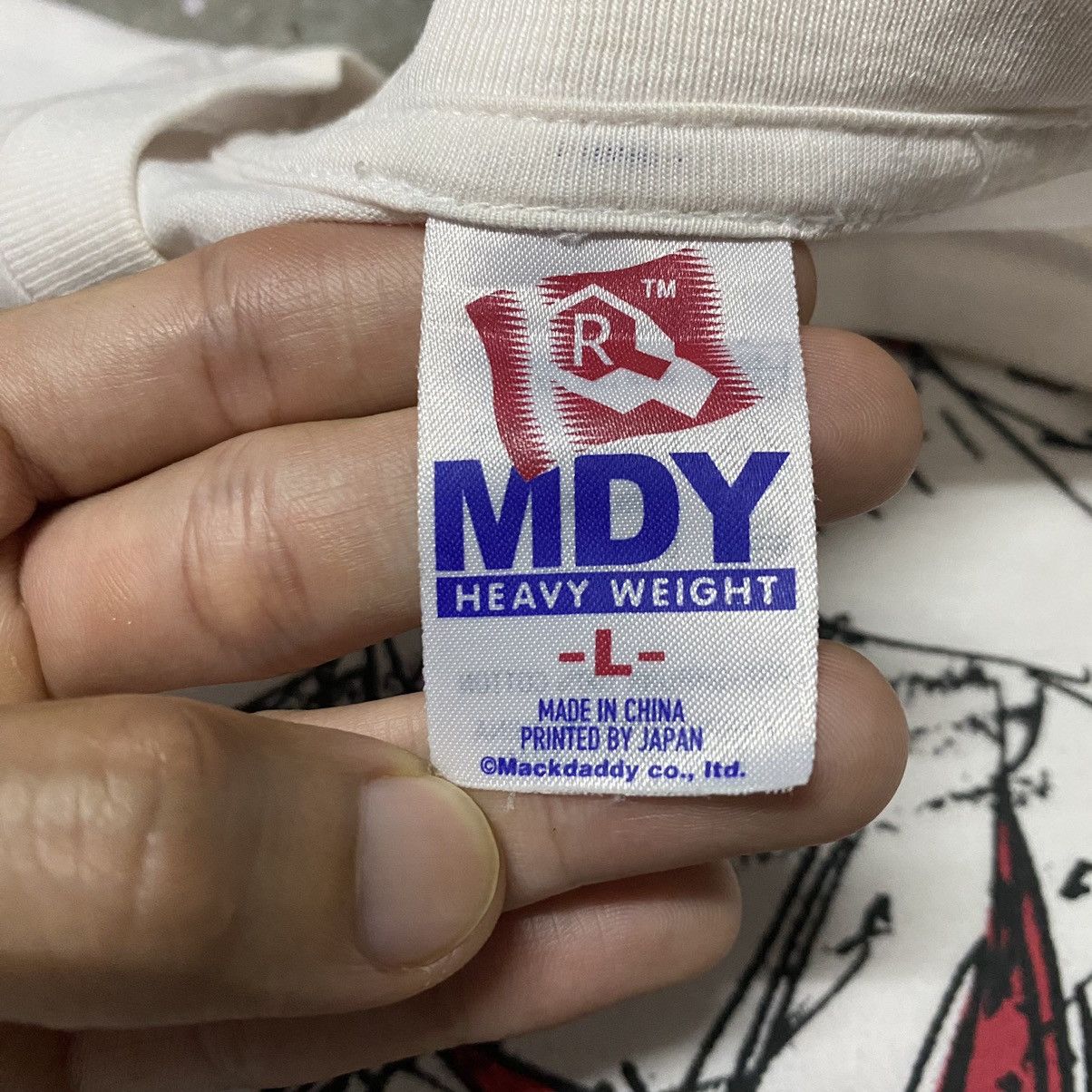 Anime DOARAT x MACKDADDY x EVANGELION ANIME T SHIRT Size US L / EU 52-54 / 3 - 3 Thumbnail