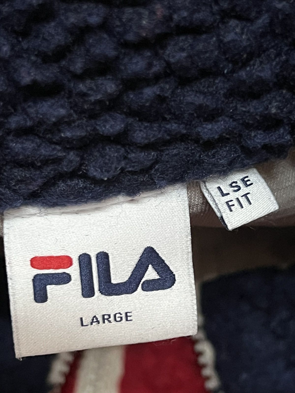Fila 🔥HOT DROPS🔥 Fila Fleece Sweatshirt Outerwear Zipper Size US L / EU 52-54 / 3 - 7 Thumbnail