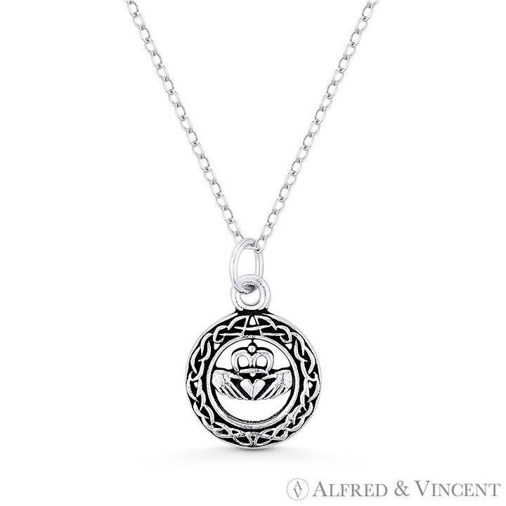 Other Irish Claddagh Heart & Circle Celtic Knot Charm Pendant Size ONE SIZE - 1 Preview