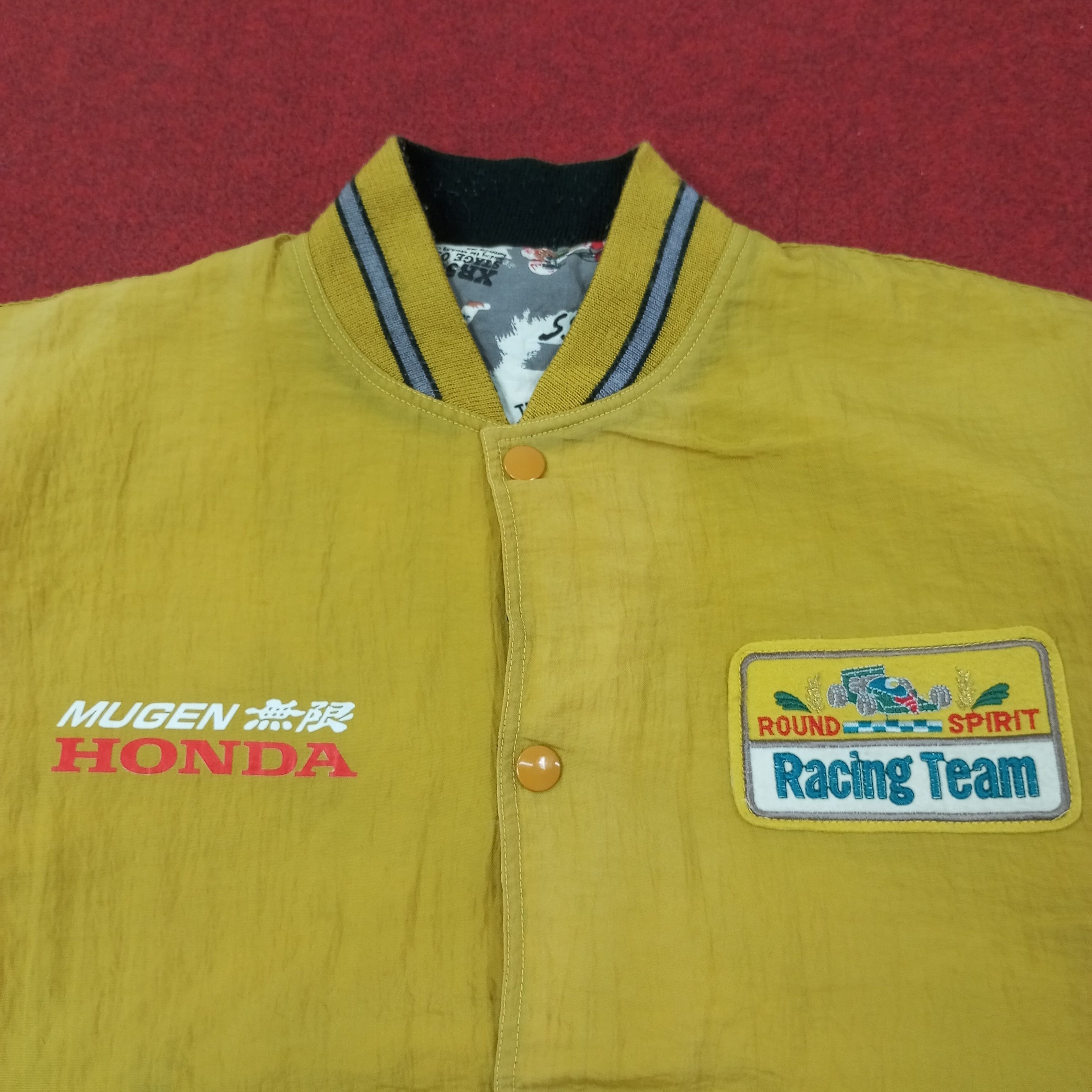 Vintage Mugen Honda Motorsports Custom Art Reversible Jacket c247n6 Size US M / EU 48-50 / 2 - 4 Thumbnail
