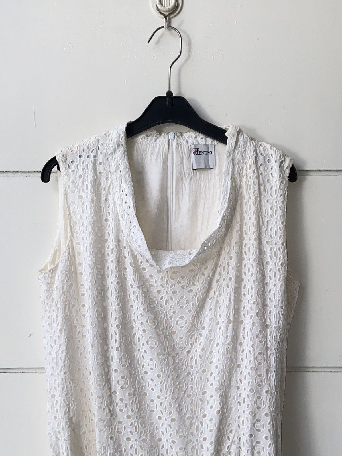 Valentino VALENTINO White Dress Size XS / US 0-2 / IT 36-38 - 10 Thumbnail