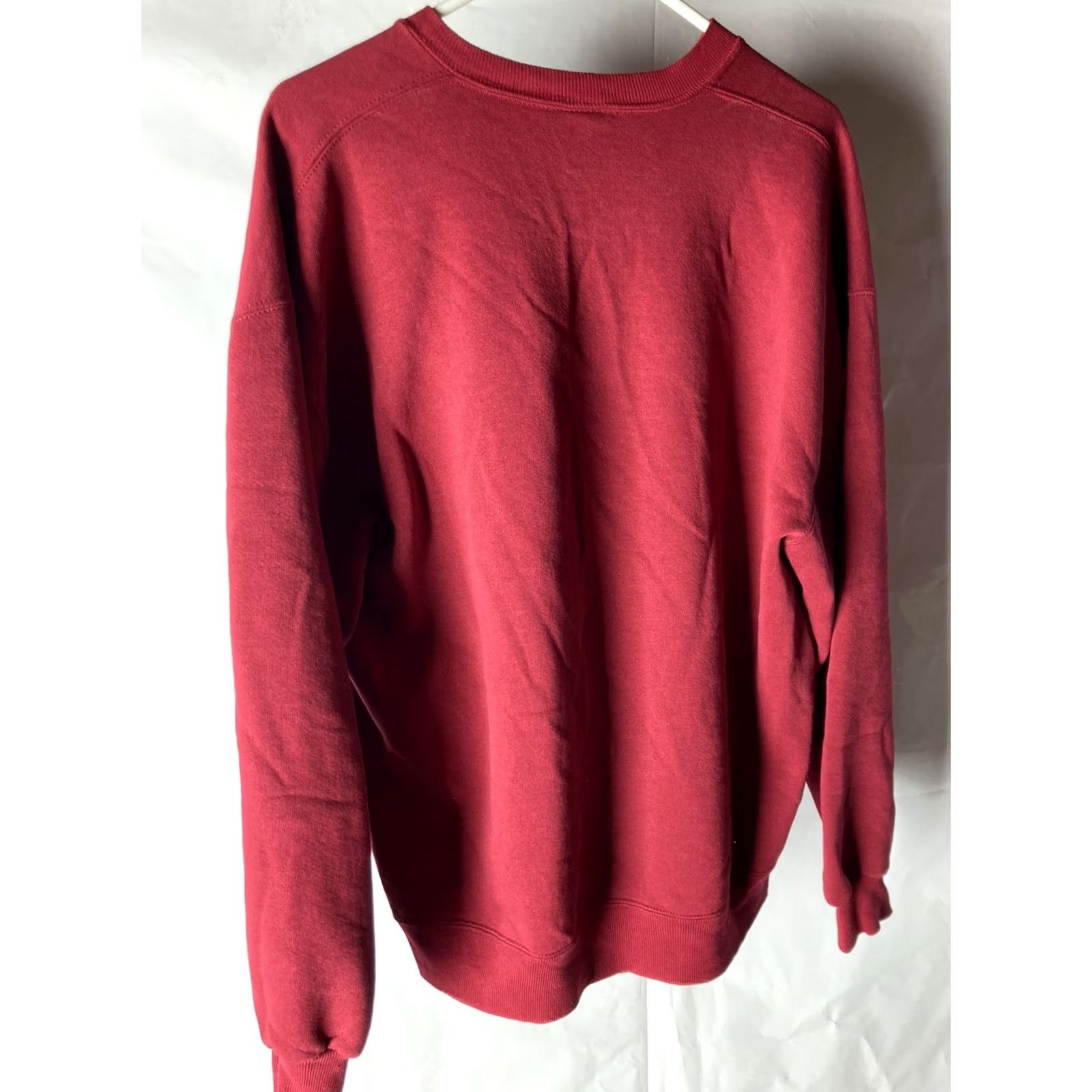 Vintage VINTAGE Russell Sweatshirt Crewneck 90s Maroon XL Mens Pullover Made USA Size US XL / EU 56 / 4 - 5 Thumbnail