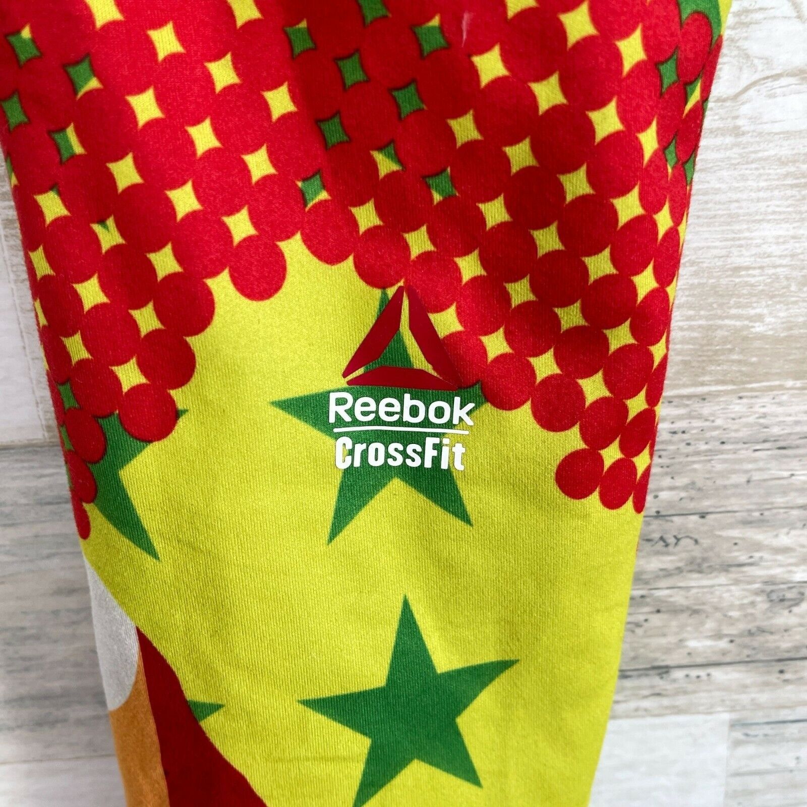 Reebok Reebok CrossFit Colorful Graphic Leggings Orange Womens XS Size 25" / US 0 / IT 36 - 5 Thumbnail