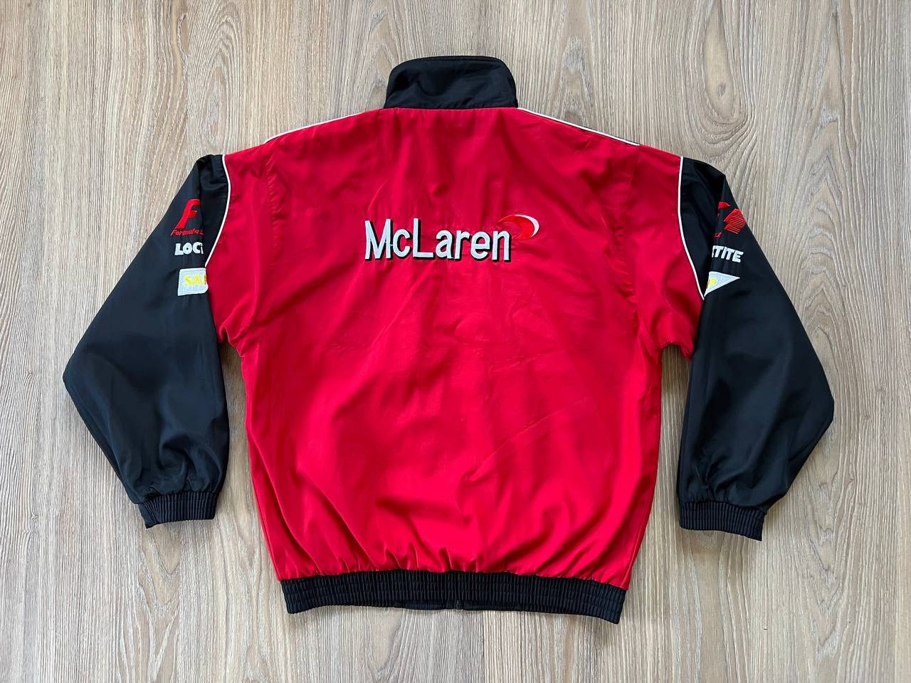 Mercedes-Benz × Vintage Vintage Mercedes Benz Mclaren Warsteiner Racing Track Jacket Size US XL / EU 56 / 4 - 18 Thumbnail