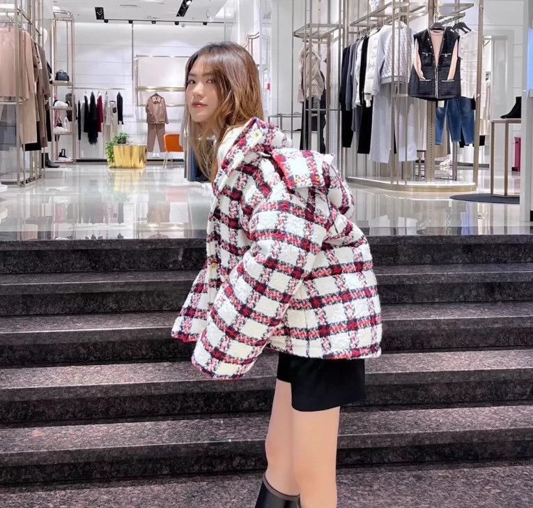 Gucci Gucci Checkered Wool Hooded Jacket-2506 Size US XS / EU 42 / 0 - 9 Thumbnail