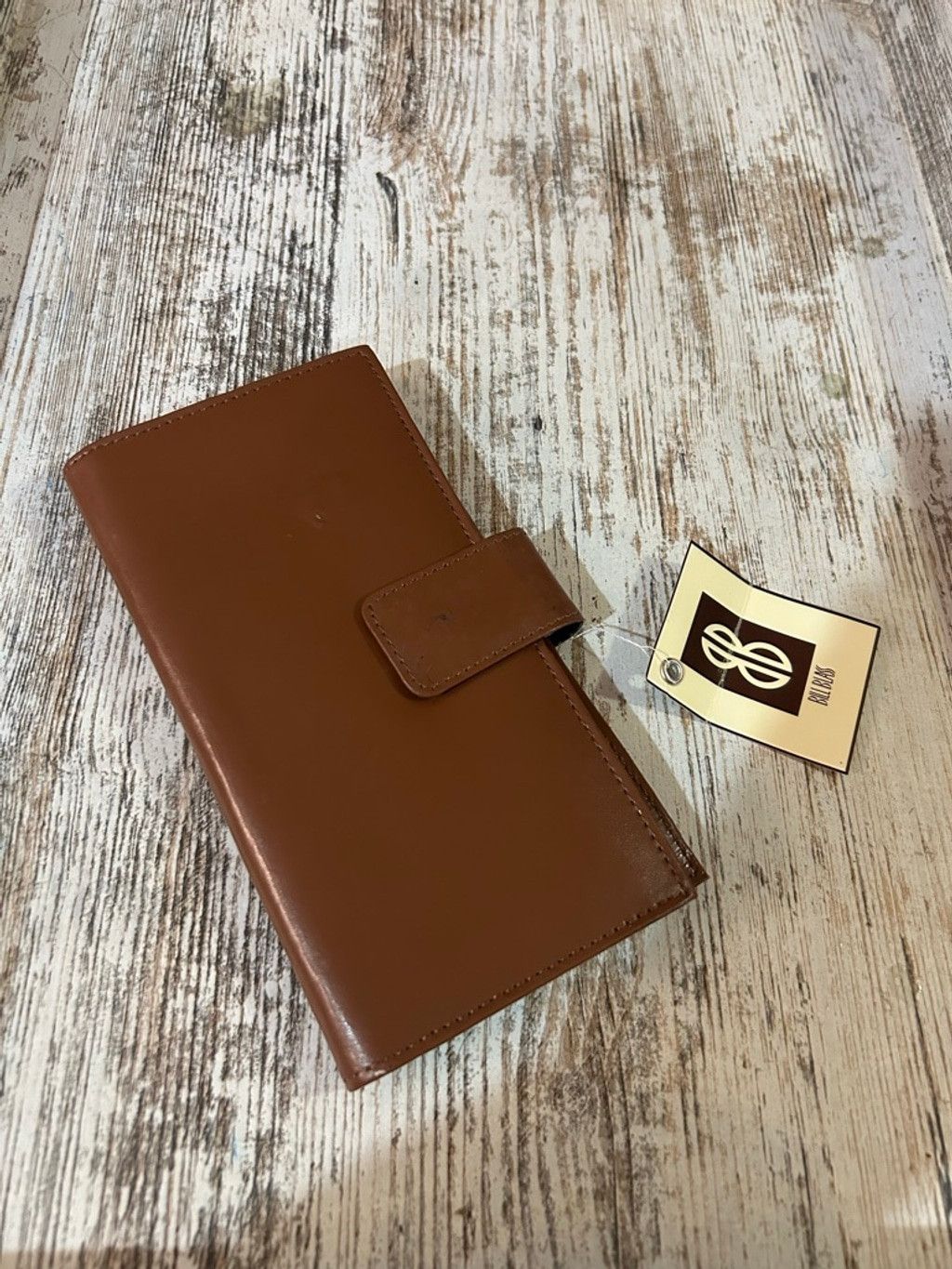 The Unbranded Brand Women's Bill Blass Brown Leather Wallet One Size Size ONE SIZE - 1 Thumbnail
