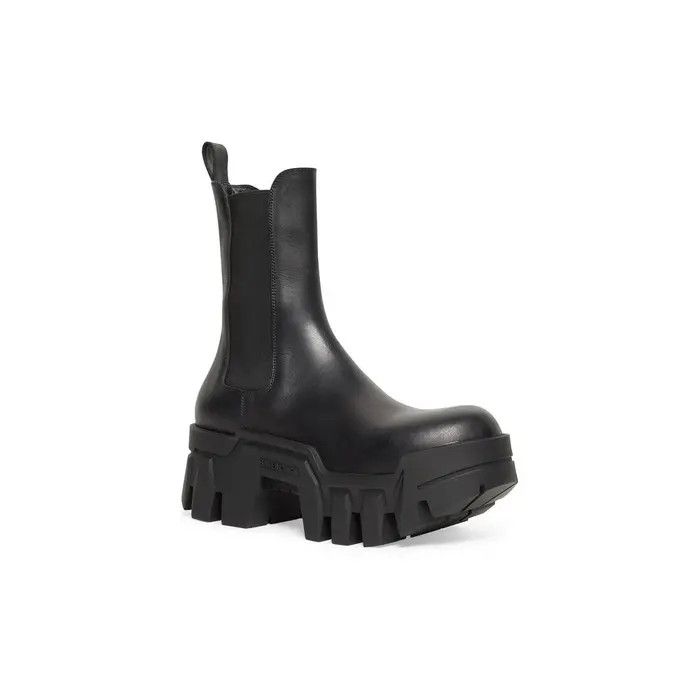 Balenciaga o1bcso1str0326 Bulldozer Chelsea Boots in Black Size US 12 / EU 45 - 2 Thumbnail