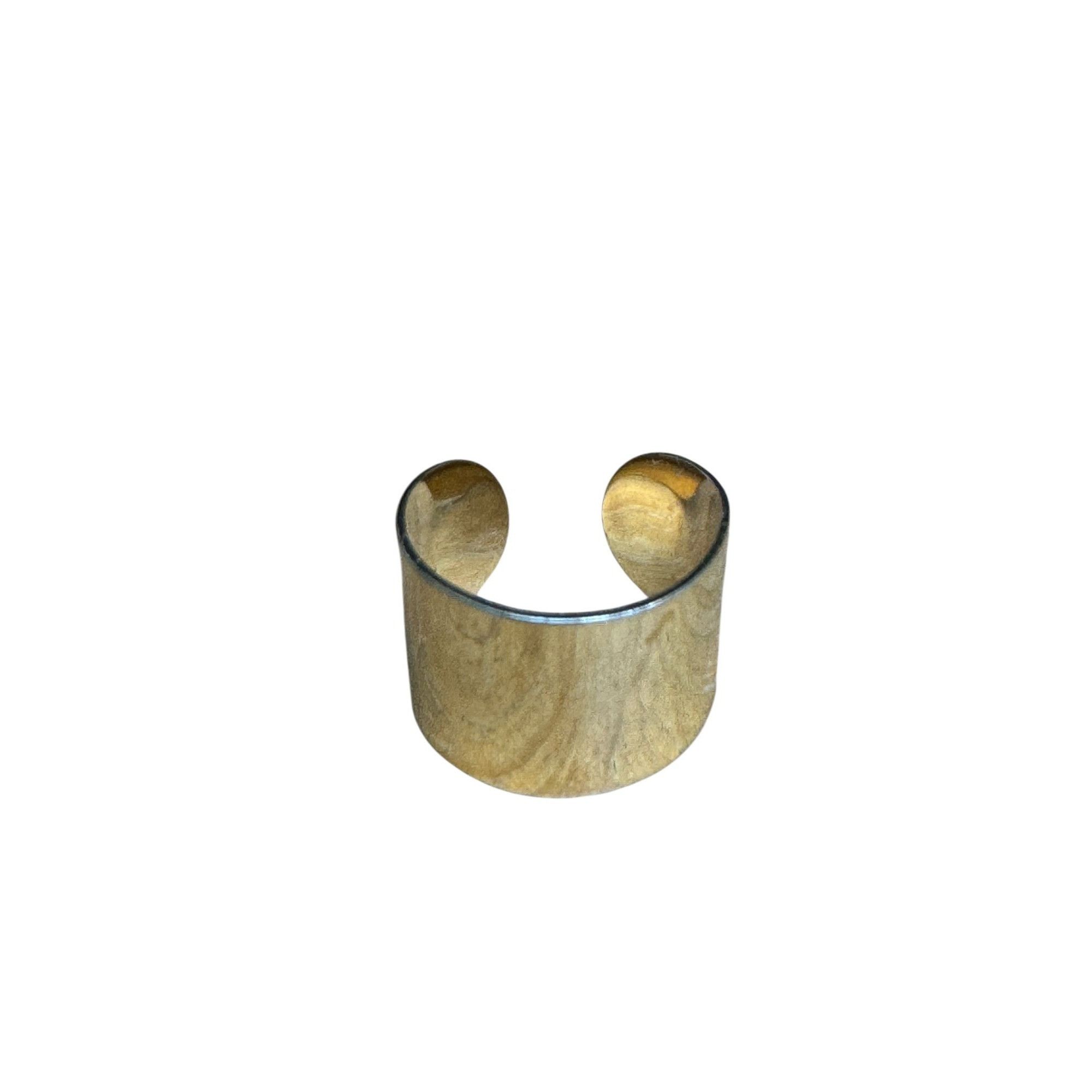 Maison Margiela Gold-Tone Ring Size ONE SIZE - 1 Thumbnail