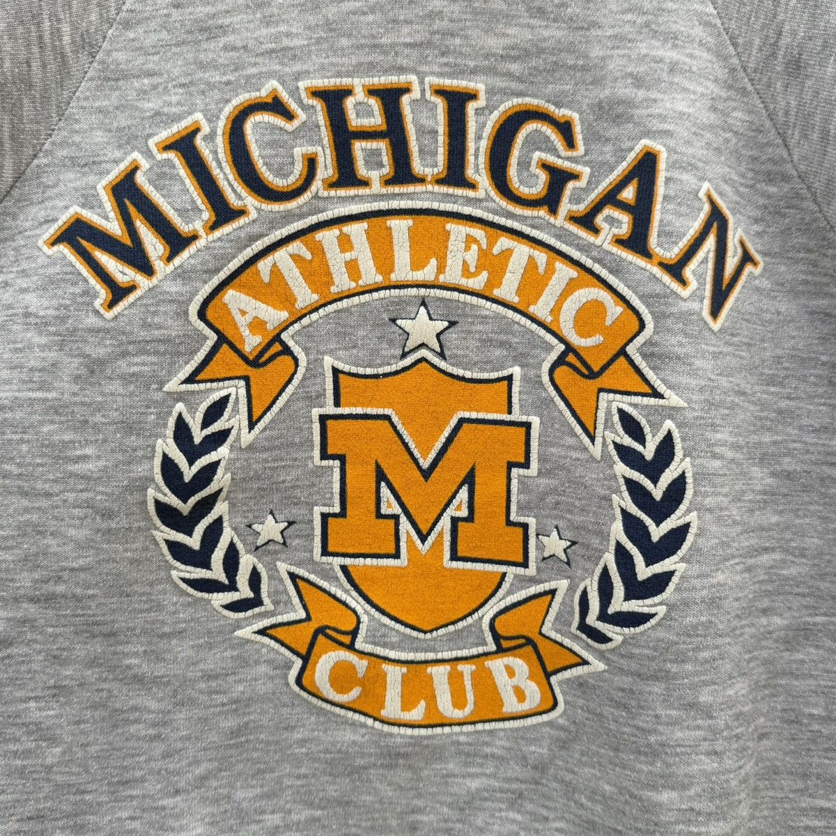 Logo 7 Vintage 80s University Michigan Logo 7 Crewneck Sweatshirt Size US M / EU 48-50 / 2 - 4 Thumbnail