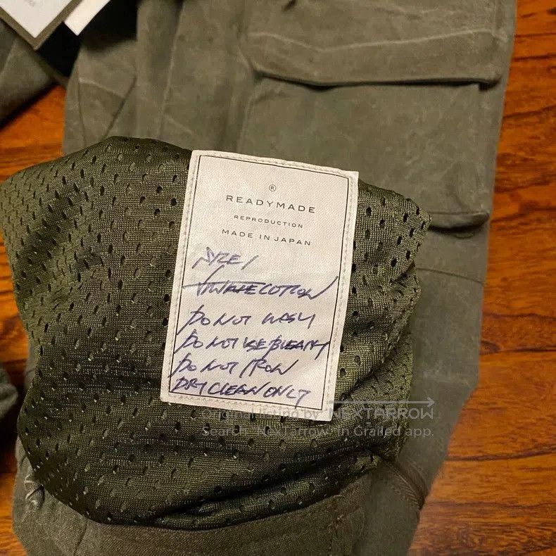 READYMADE READYMADE WWII Military Cargo Pants. Size US 34 / EU 50 - 4 Thumbnail