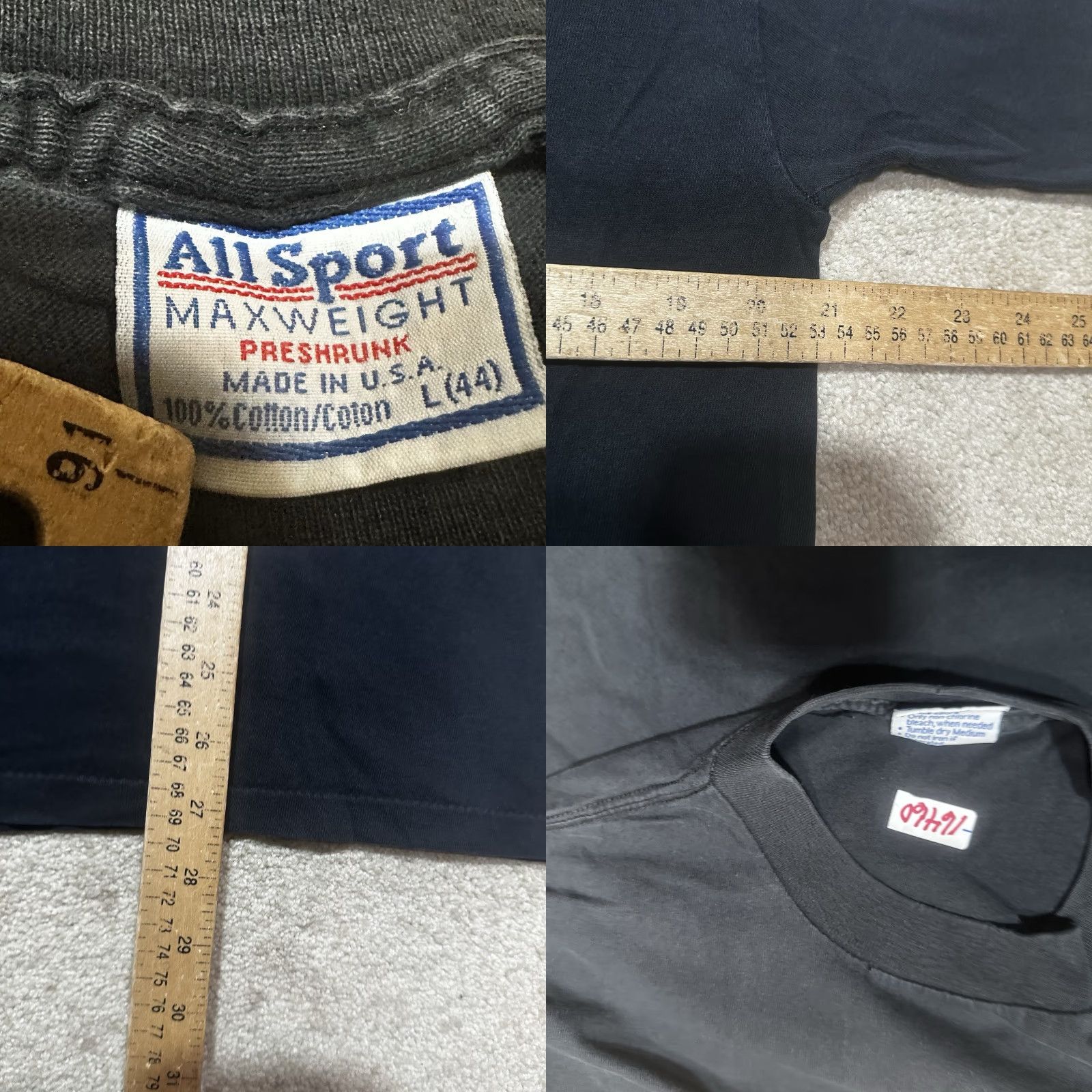 Vintage VINTAGE Bruce Springsteen T Shirt Men Large Black 90s Single Stitch Size US L / EU 52-54 / 3 - 8 Thumbnail