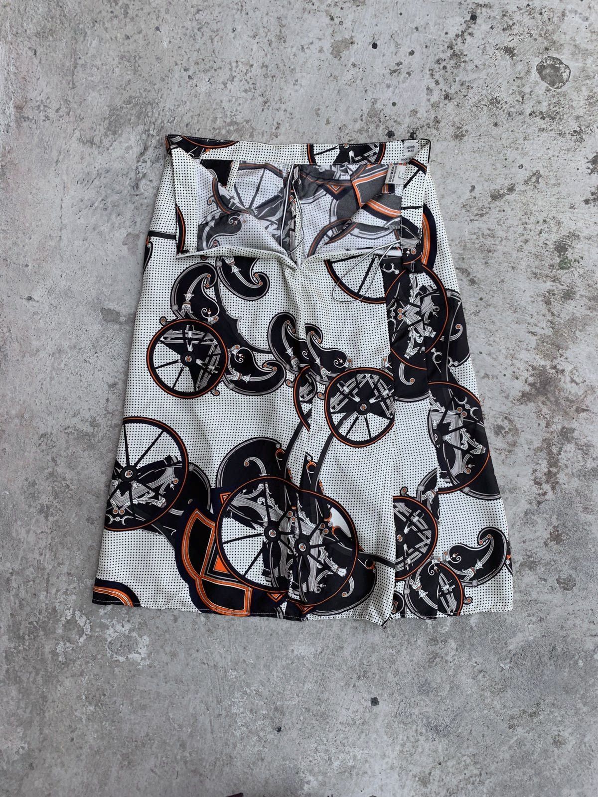 Hermes Silk Printed Skirt Size 28" / US 6 / IT 42 - 6 Thumbnail