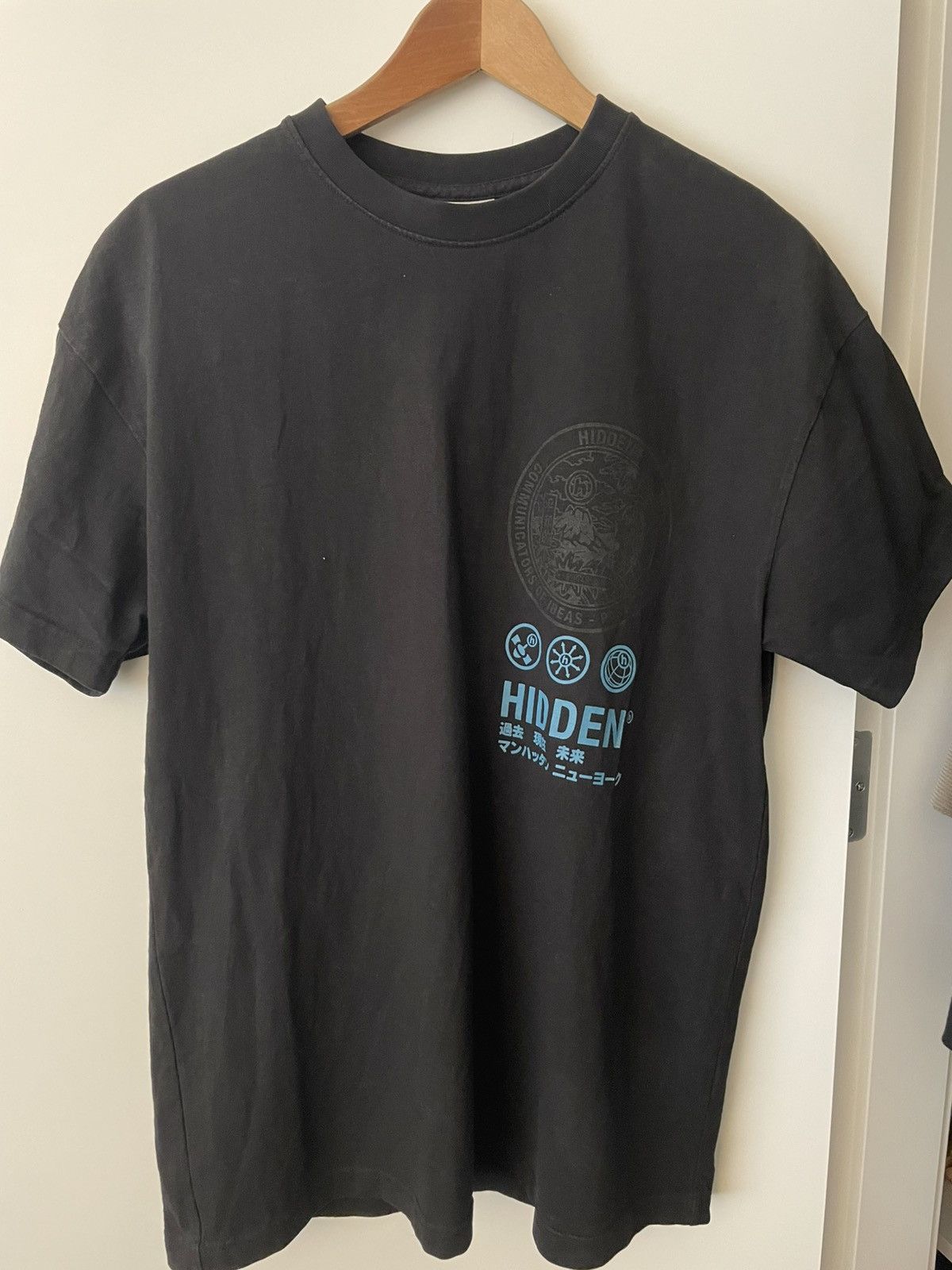 HIDDEN HIDDEN Geisha Tee Faded Black Tee Size US M / EU 48-50 / 2 - 1 Thumbnail