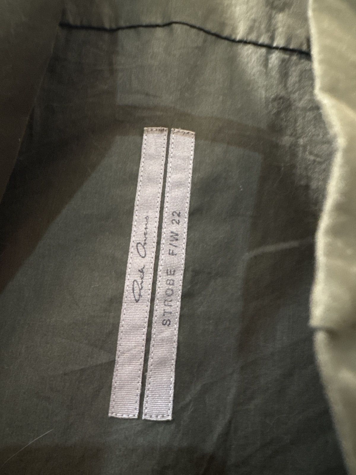 Rick Owens 🖤 RICK OWENS Strobe FW22 Snap Button Outershirt Size US S / EU 44-46 / 1 - 4 Thumbnail