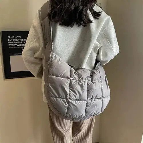 Japanese Brand × Vintage Outdoor retro quilted hobo bag messenger bag Size ONE SIZE - 2 Thumbnail