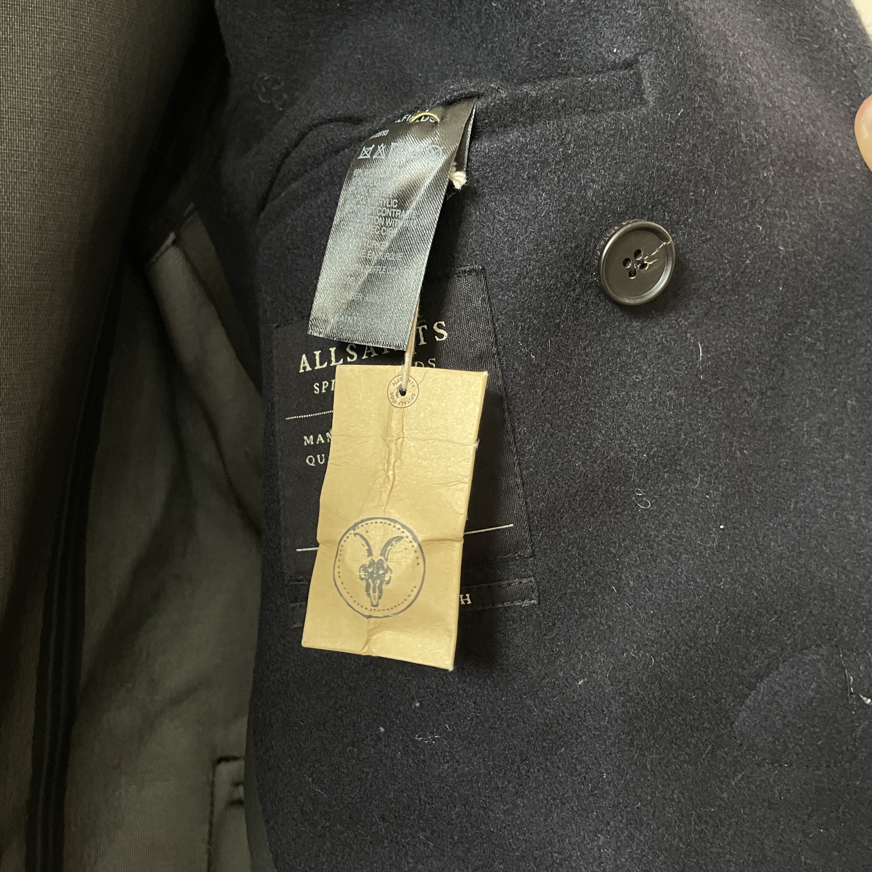 Allsaints Allsaints Wool Blend Cadogan Duffle Coat Size XS Size US XS / EU 42 / 0 - 13 Thumbnail