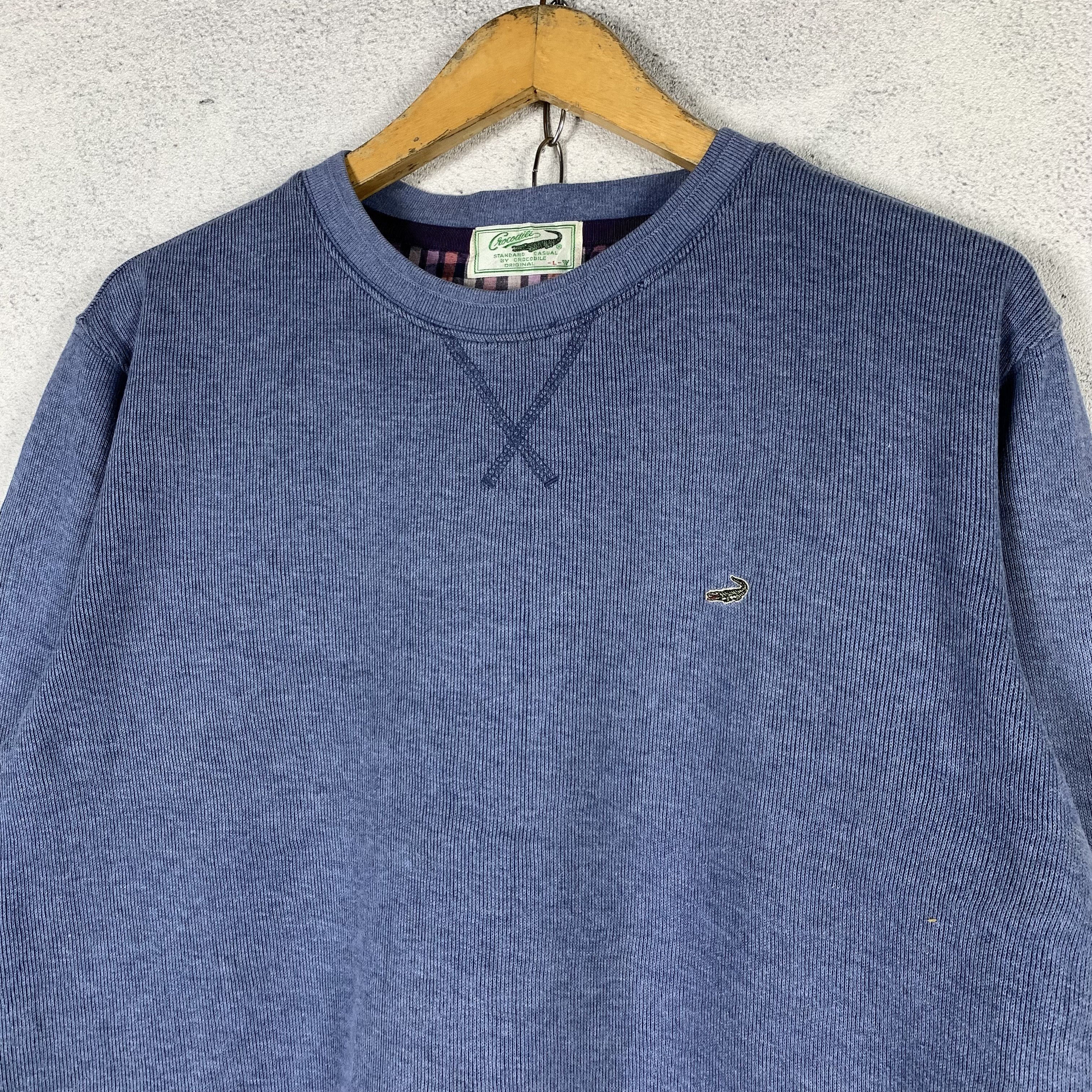 Japanese Brand Vintage 90s Crocodile Baggy Sweatshirt Crewneck Size US M / EU 48-50 / 2 - 2 Thumbnail
