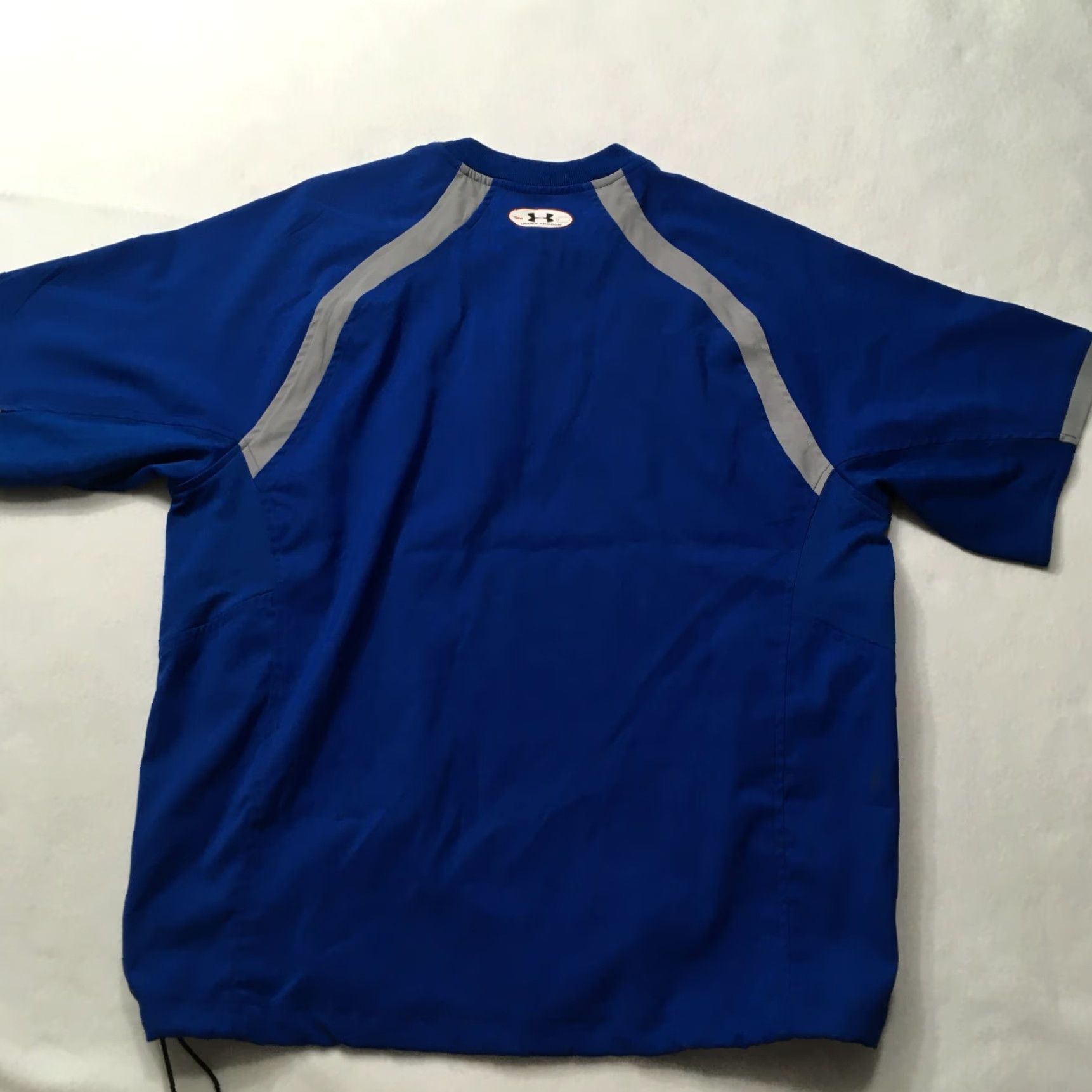 Under Armour Under Armour Jacket Shirt Mens Small Blue 1/4 Zip Breathable Baseball Pullover Lightweight Outdoor Fall Spring Summer Regular Cargo Tough Basics Size US S / EU 44-46 / 1 - 6 Thumbnail