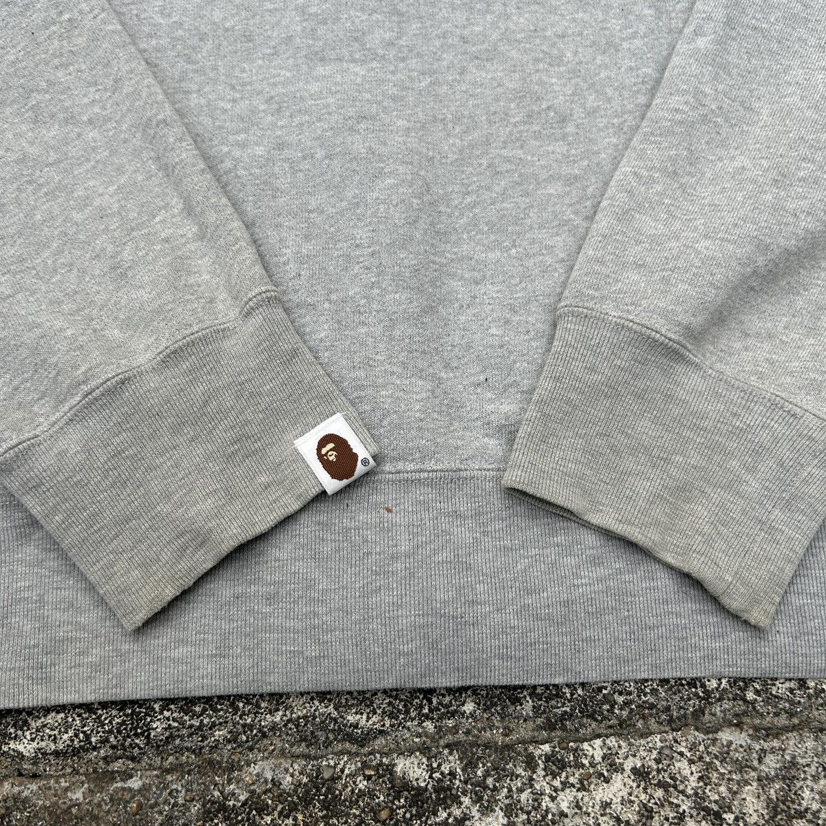 Bape × Swarovski Vintage Bape Swarovski College Logo Full Zip Hoodie Size US M / EU 48-50 / 2 - 8 Thumbnail