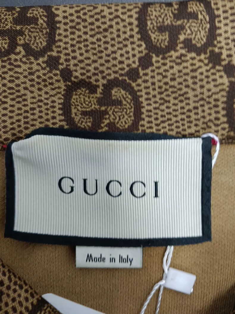 Gucci Gucci Full-printed logo school uniform jacket 2504-Nextarro Size US L / EU 52-54 / 3 - 3 Thumbnail
