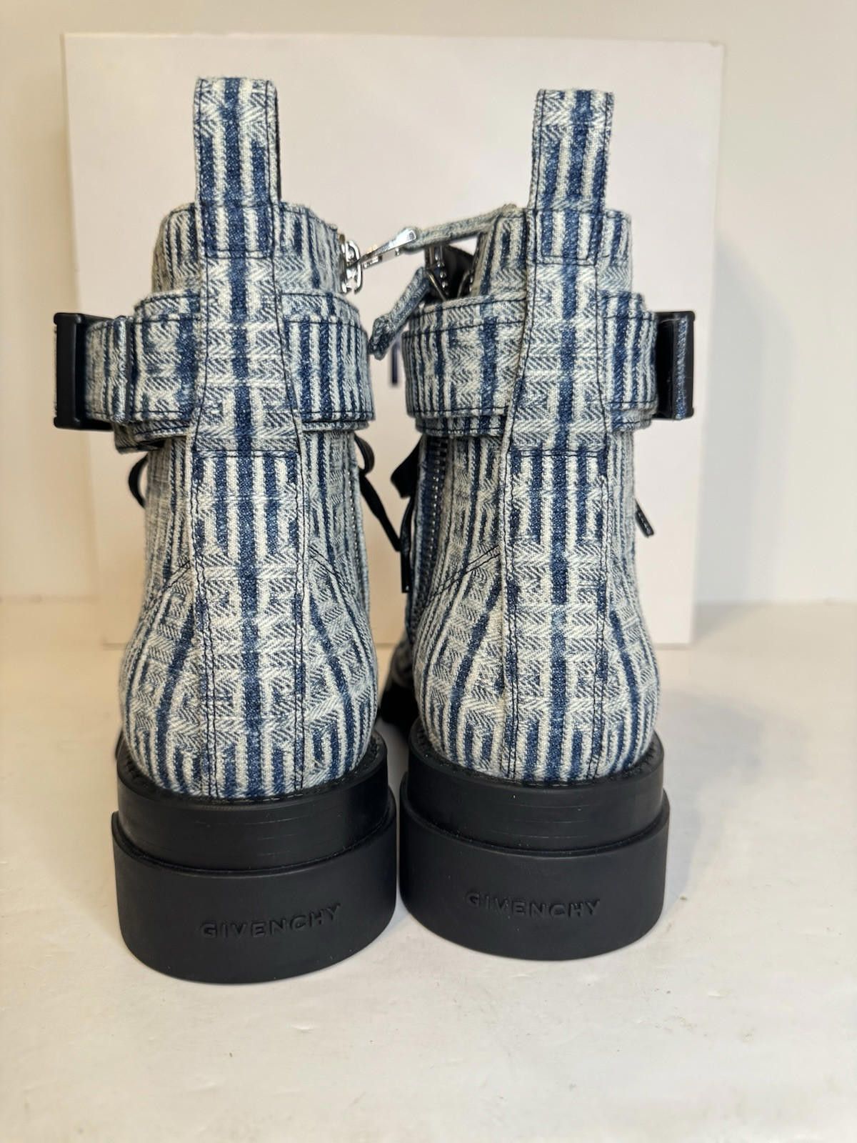 Givenchy Givenchy 4G Denim Terra Boots Size 35.5/US5.5 W/Box Size US 5.5 / IT 35.5 - 6 Thumbnail